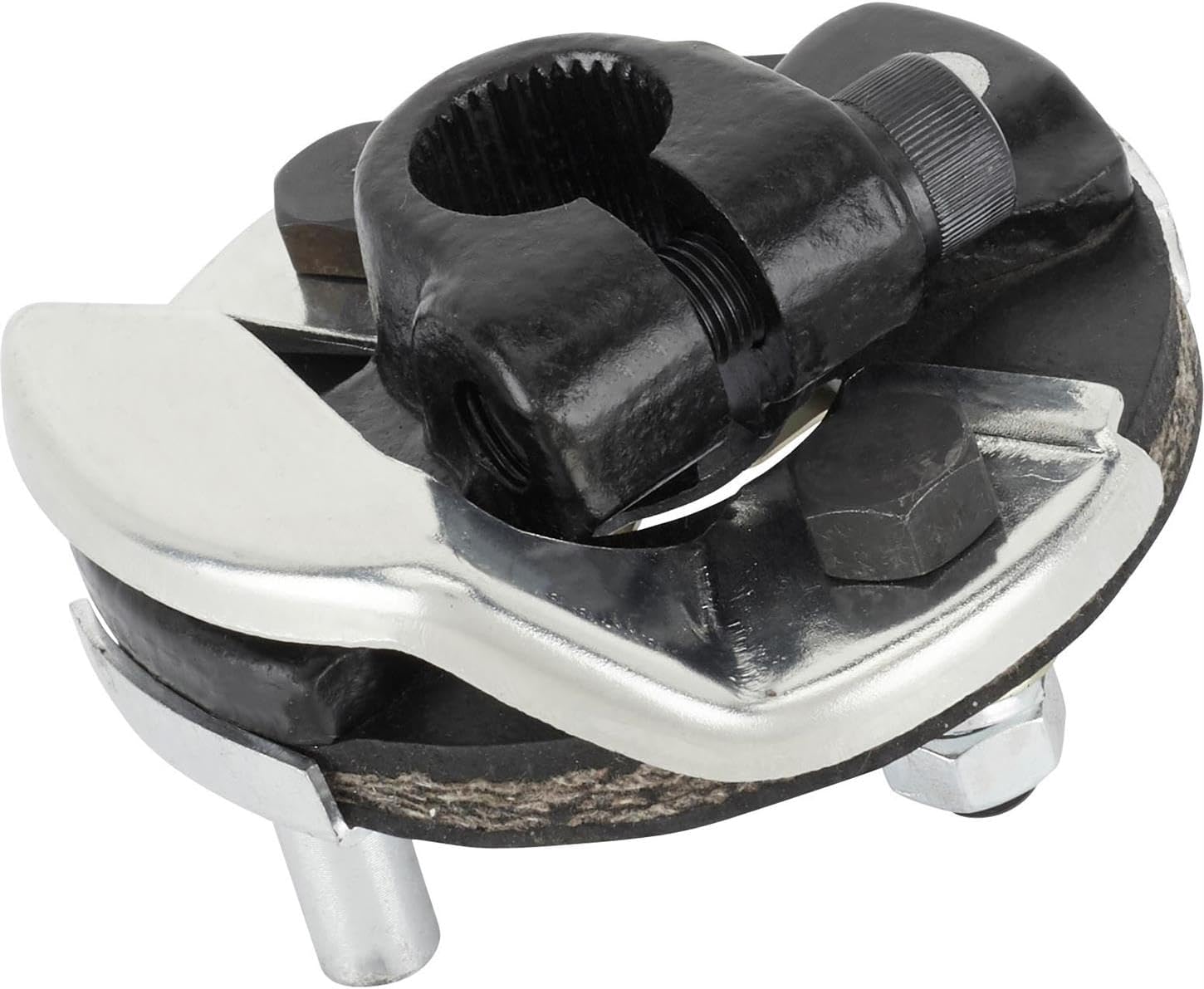 Speedway Motors 3/4 Inch‑36 Rag Joint Universal Steering Coupler for Classic Cars and Trucks, 3/4-36 Spline Fits Steering Column Plate to Steering Box