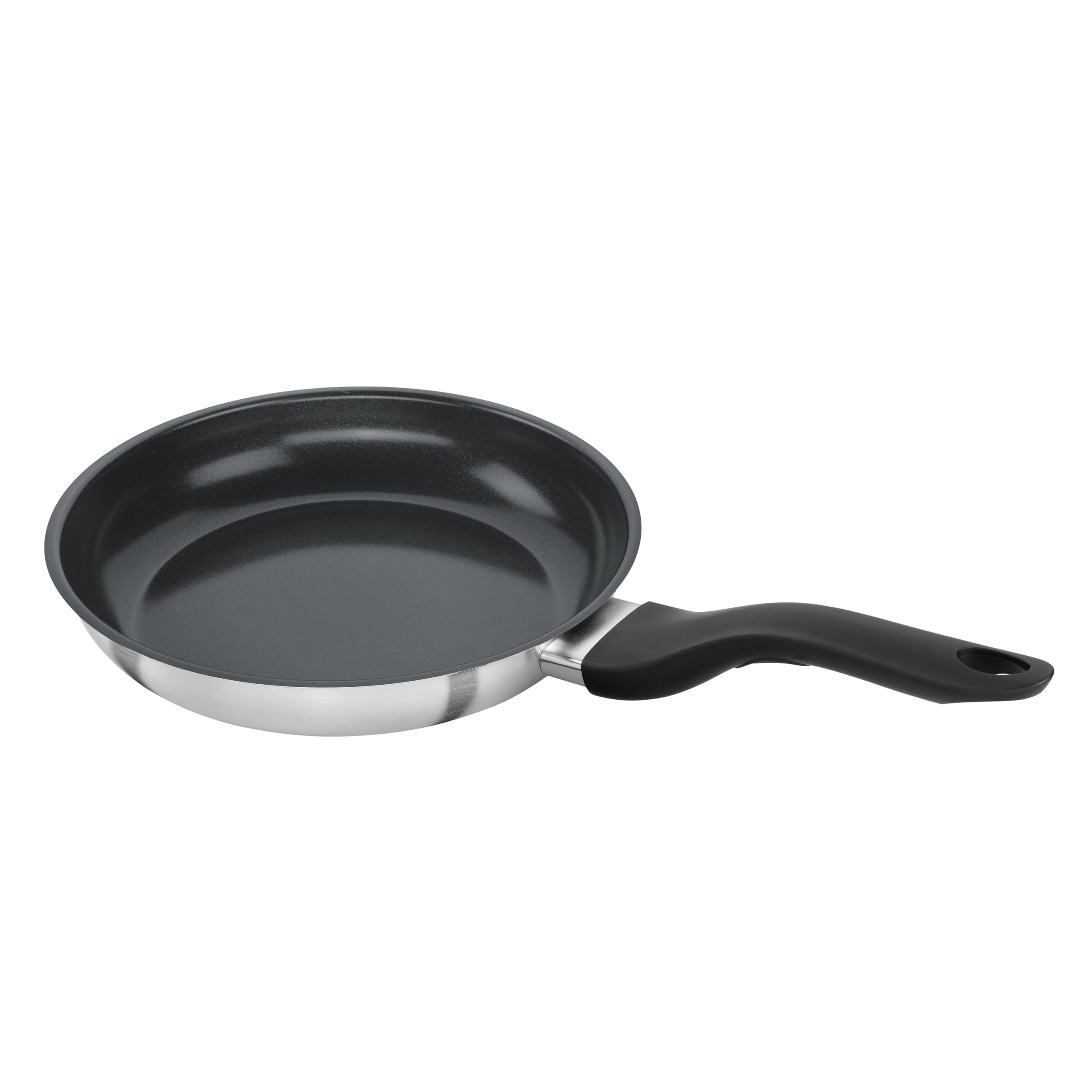 HENCKELS by ZWILLING Stream 24 cm Non-Stick Ceramic Coating Induction Frying Pan, Black