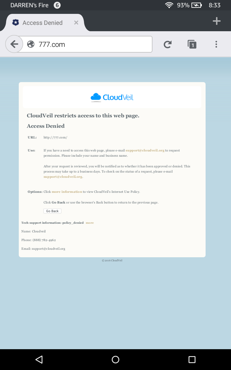 CloudVeil Blue for Android