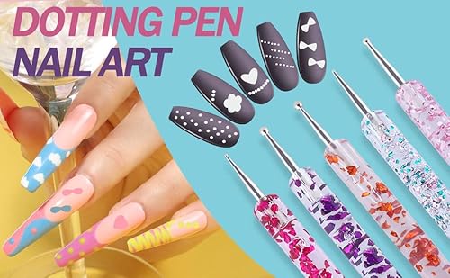 Artdone NAP-02 35Pcs Nail Art Pens Brushes,Nail Art Tool Set,Nail Dotting Tools,Nail Dust Brush,Striping Nail Art Brushes thumb #7