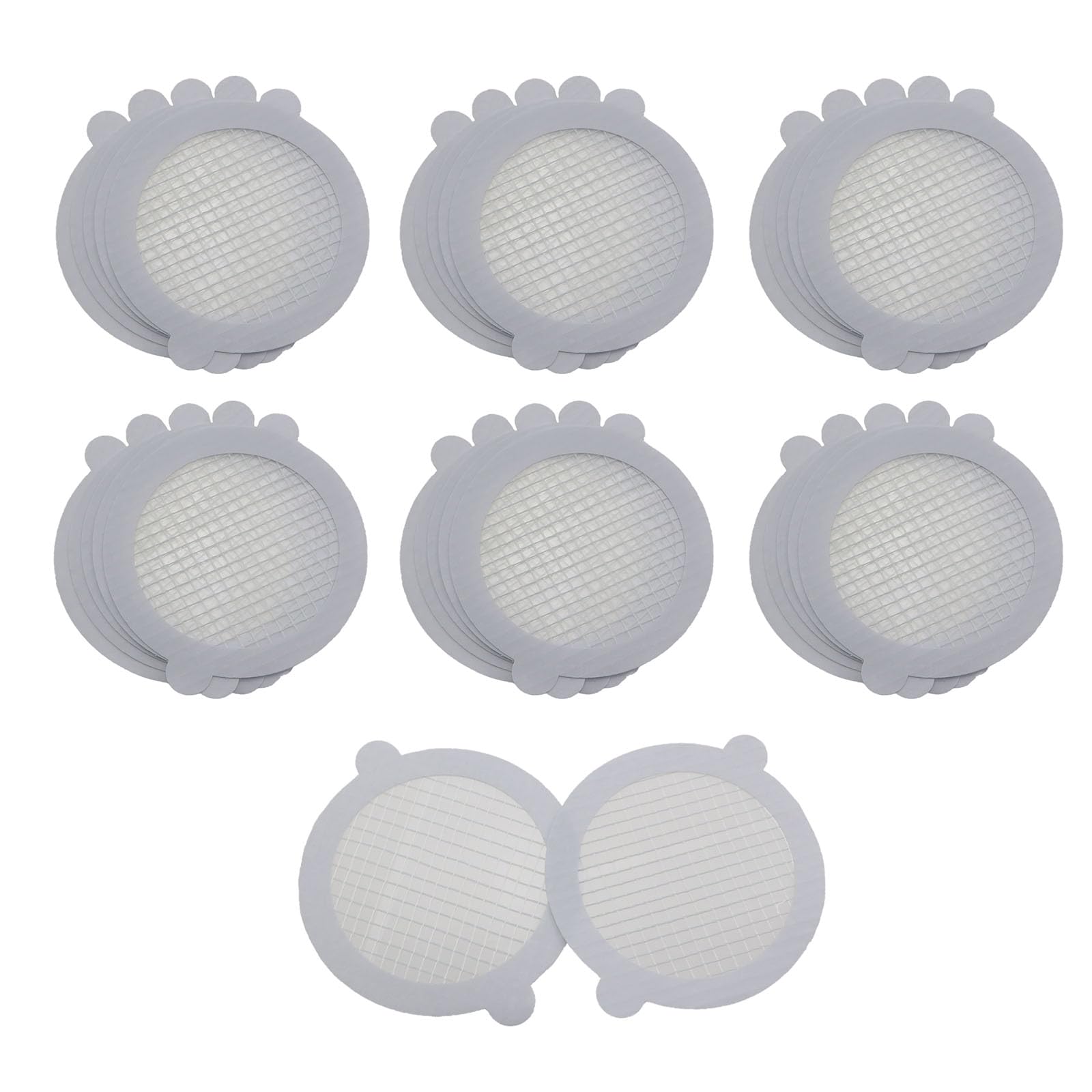 32 pegatinas redondas desechables para drenaje de suelo, 90 x 90 mm, pantalla de baño, filtro antiobstrucción, filtro de cocina, filtro antiobstrucción para suelo, alcantarillado, captura de