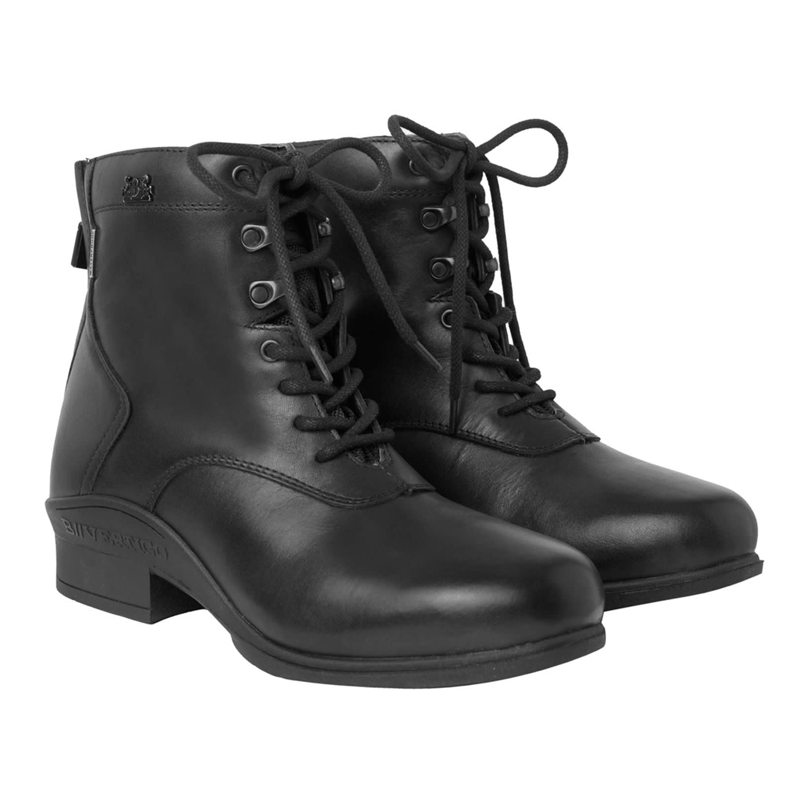 HORZE B Vertigo Castor Waterproof Paddock Boots - Black - W 9.5 / M 8