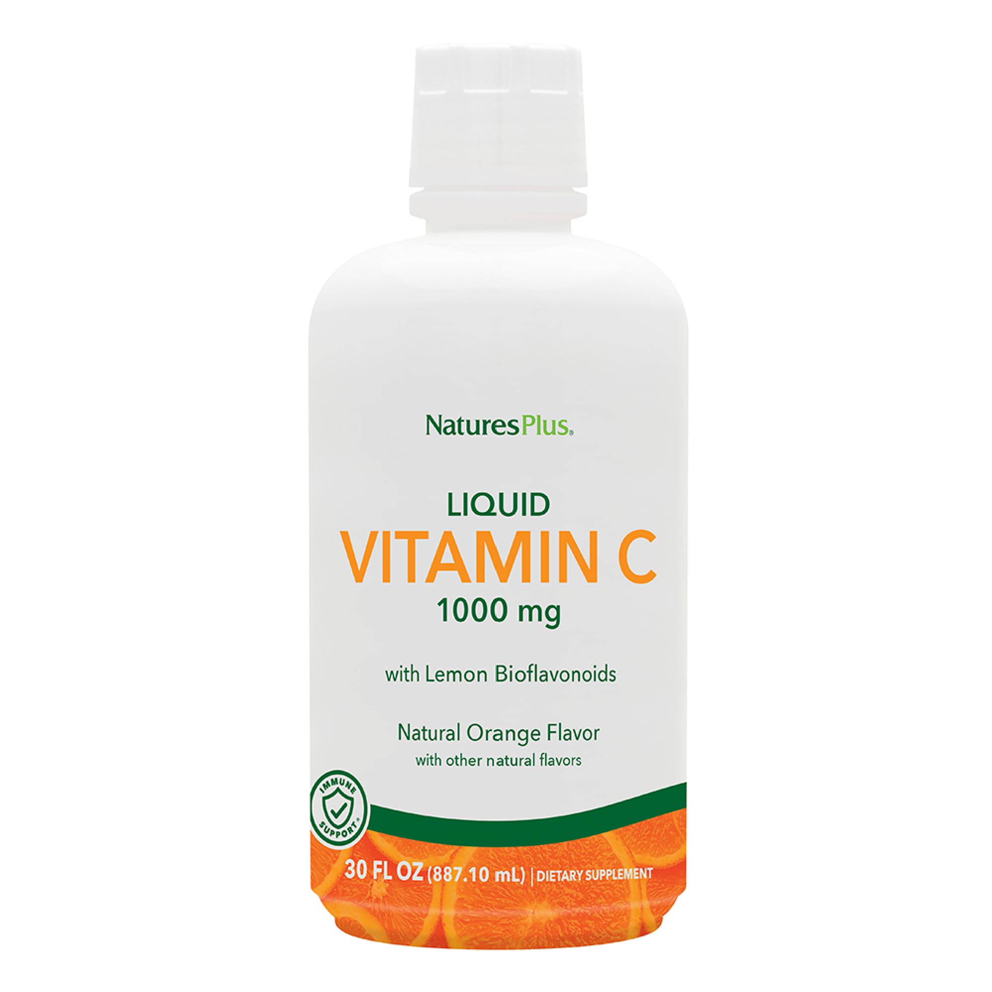 Liquid Vitamin C - 1000 mg, 30 fl oz - with Lemon Bioflavonoids - Vegetarian, Gluten Free - 30 Servings