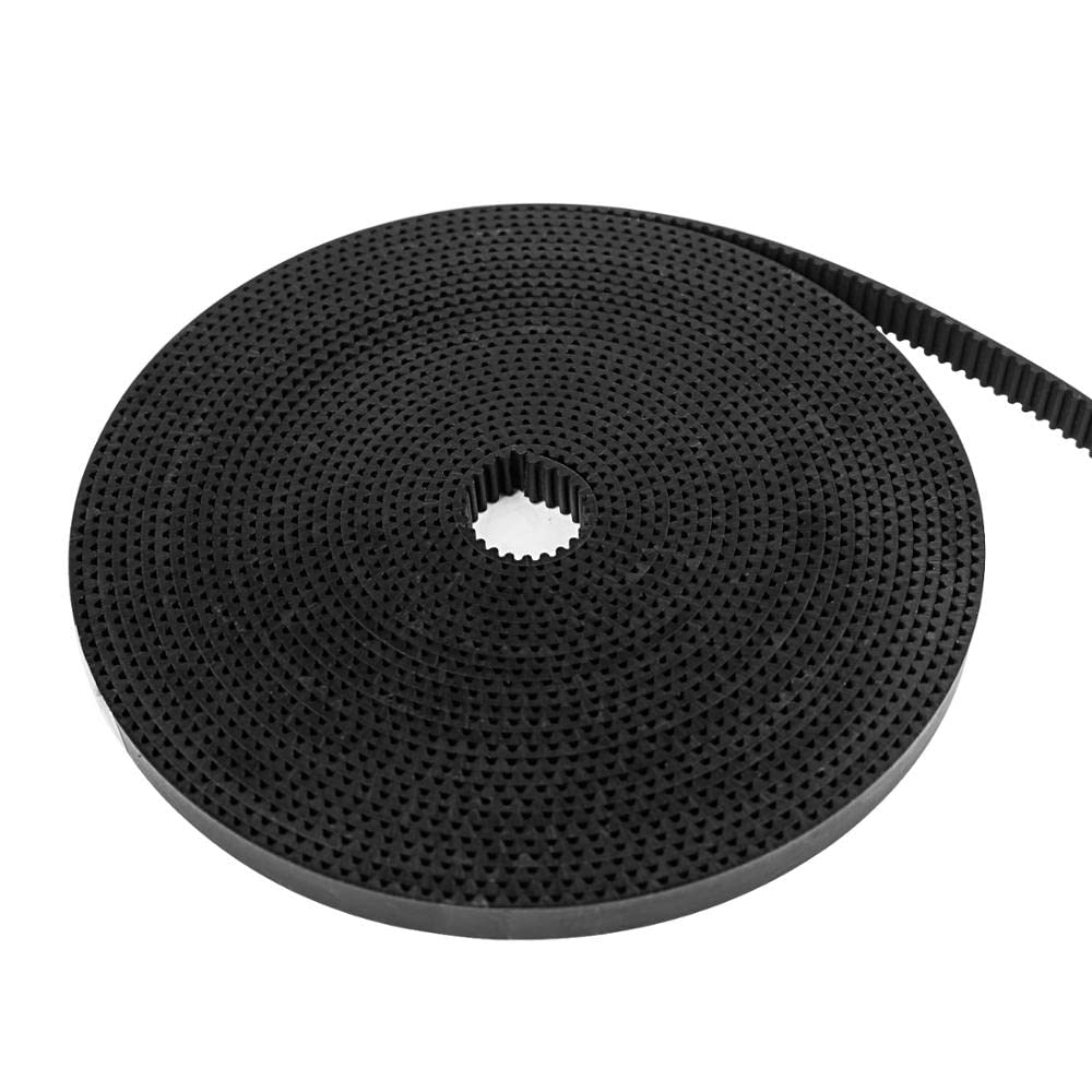 Mdingbao-Timing Pulley DIY 3D Printer Belt GT2 Belt 6mm 5meter 3D Printer Parts Accessories GT2 Timing Belt, High precision (Color : G2T-W6-5M)