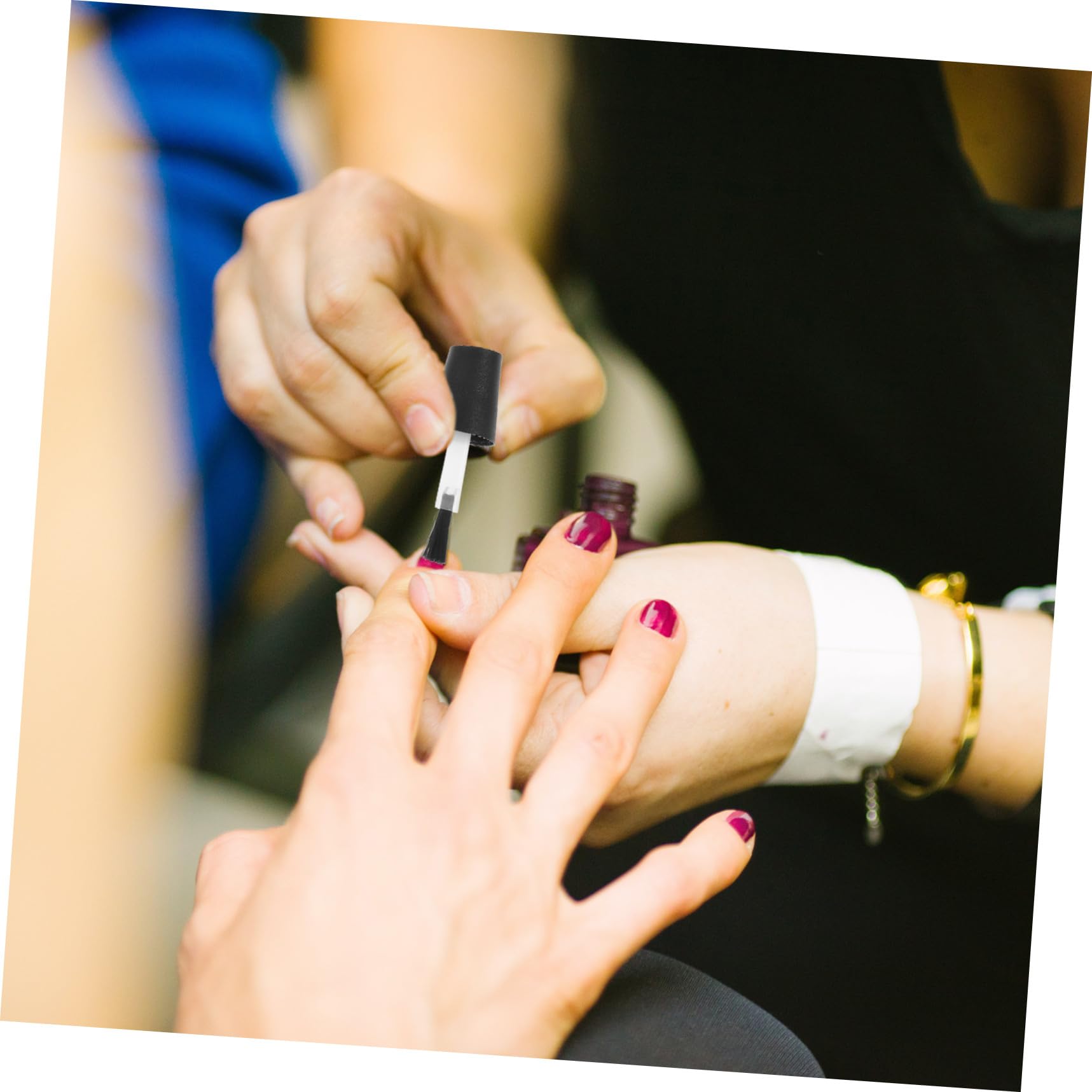 Beaupretty 80piezas Pinceles Para Esmalte De Uñas Con Cepillos De Reemplazo Para Botellas De Esmalte y Gel Diseño Práctico y Para Aplicación