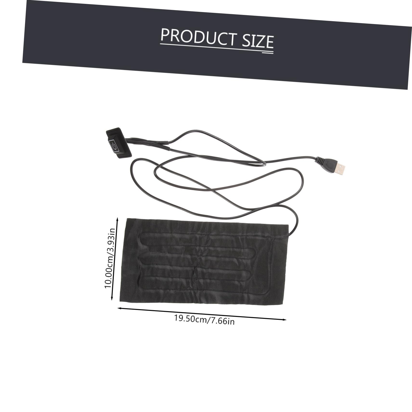 Toyvian 4 Stück USB Heizmatte für Pflanzen Einstellbare Temperatur Wärmematte Praktische Heizunterlage für Anzucht und Keimung Energiesparendes Design für Gewächshaus und Aquarium