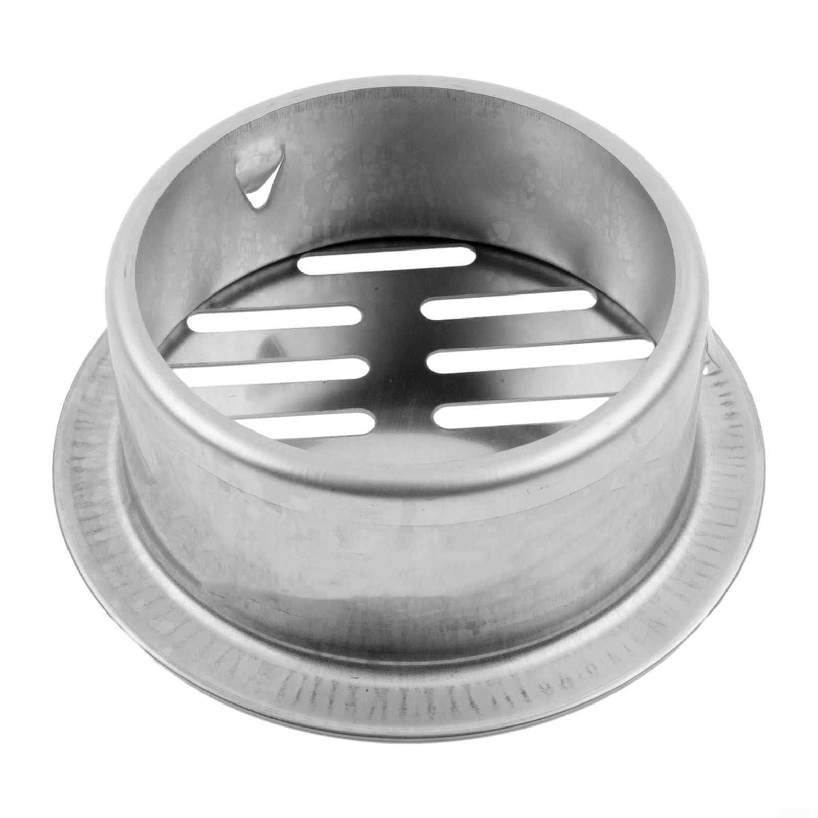 Stainless Steel Floor Drain Cover 50-200mm Outdoor Roof Anti-Blocking Grate for PVC Pipe Leaf Stop Gully Grid Silver(110mm Tube)