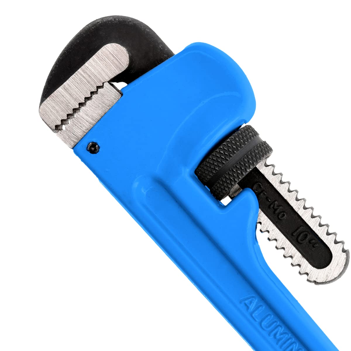 Högert Technik - Llave tubular Stillson alicates de tubo de 350 mm, aluminio de 14" - Alicates para bomba de agua para profesionales y bricolaje, reparación de tuberías de alcantarillado o calefacción