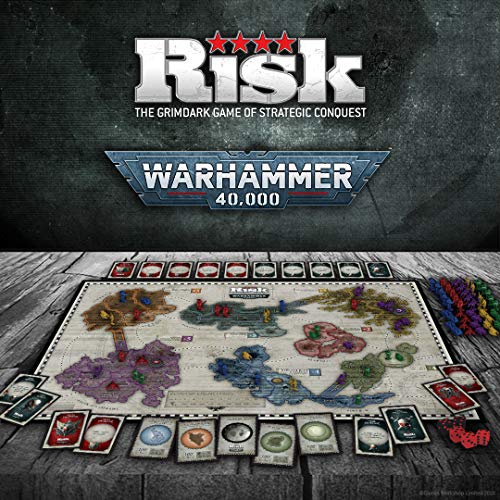 Risk Warhammer 40,000 Board Game | Based On Warhammer 40K From Games Workshop | Officially Licensed Warhammer 40,000 Merchandise | Themed Risk Game #TOP4