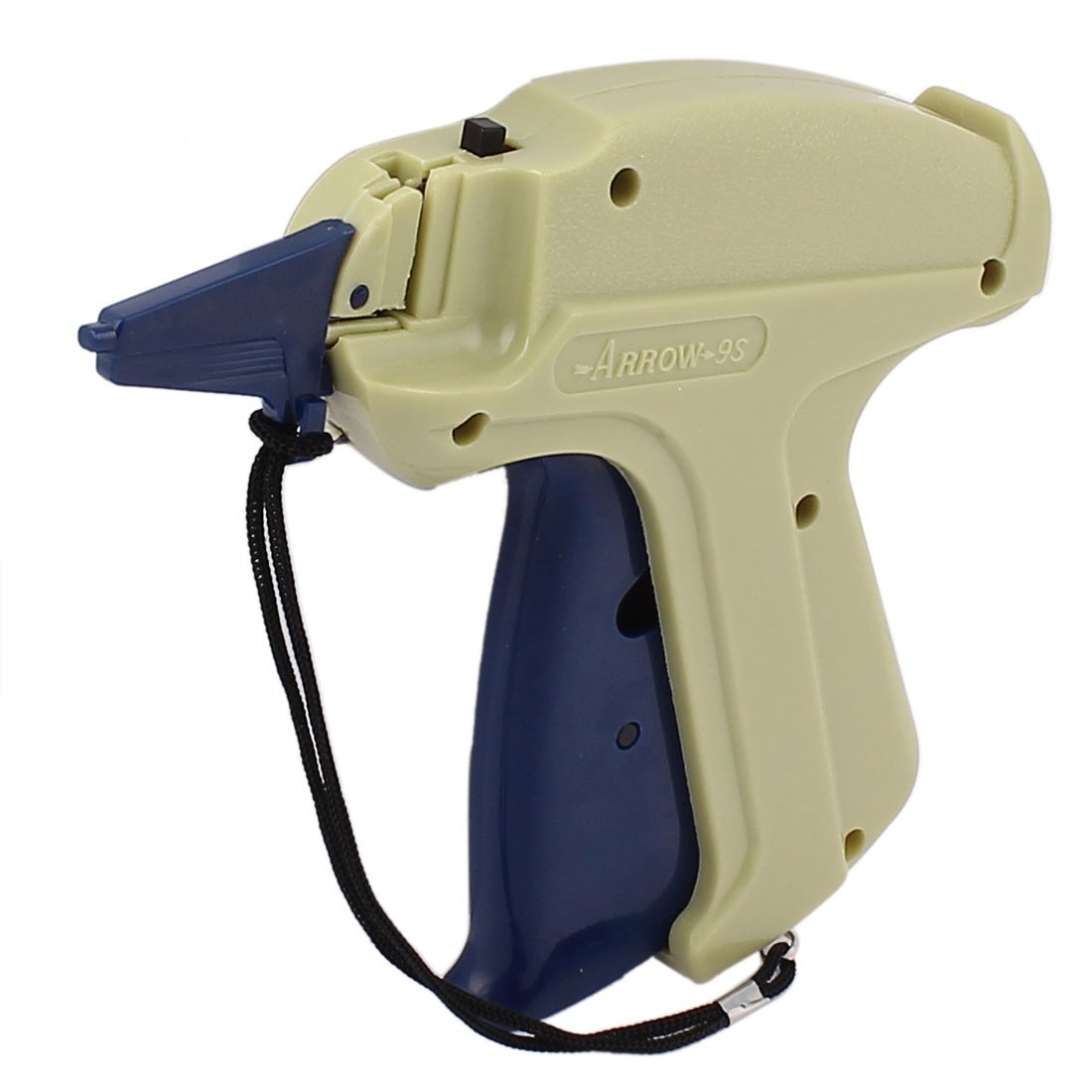 Plastic Garment Label S Tagging Gun w Lifting Rope Yellow Green Blue