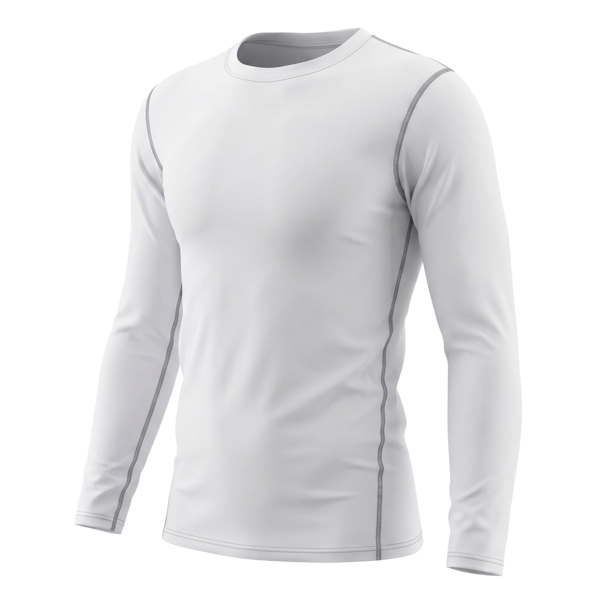 LANBAOSI Maglia a Compressione per Ragazzi Camicie a Compressione per Bambini Maglietta Intima Sportiva Strato di Base Layer Top Camicia Traspirante ad Asciugatura Rapida per Allenamento, Ciclismo