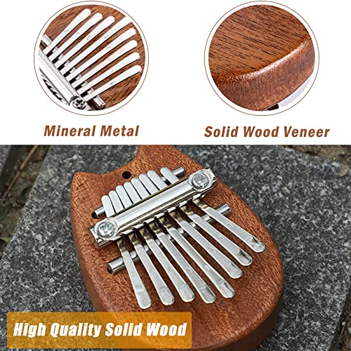 Piano À Pouce De Poche Bois Massif Piano À Pouce 8 Touches Mini Piano À Doigts Mini Kalimba 8 Touches Piano À Pouce… - Les Beatles, Paul McCartney, John Lennon, RIngo Starr, George Harrison Piano À Pouce De Poche Bois Massif Piano À Pouce 8 Touches Mini Piano À Doigts Mini Kalimba 8 Touches Piano À Pouce… – Image 5