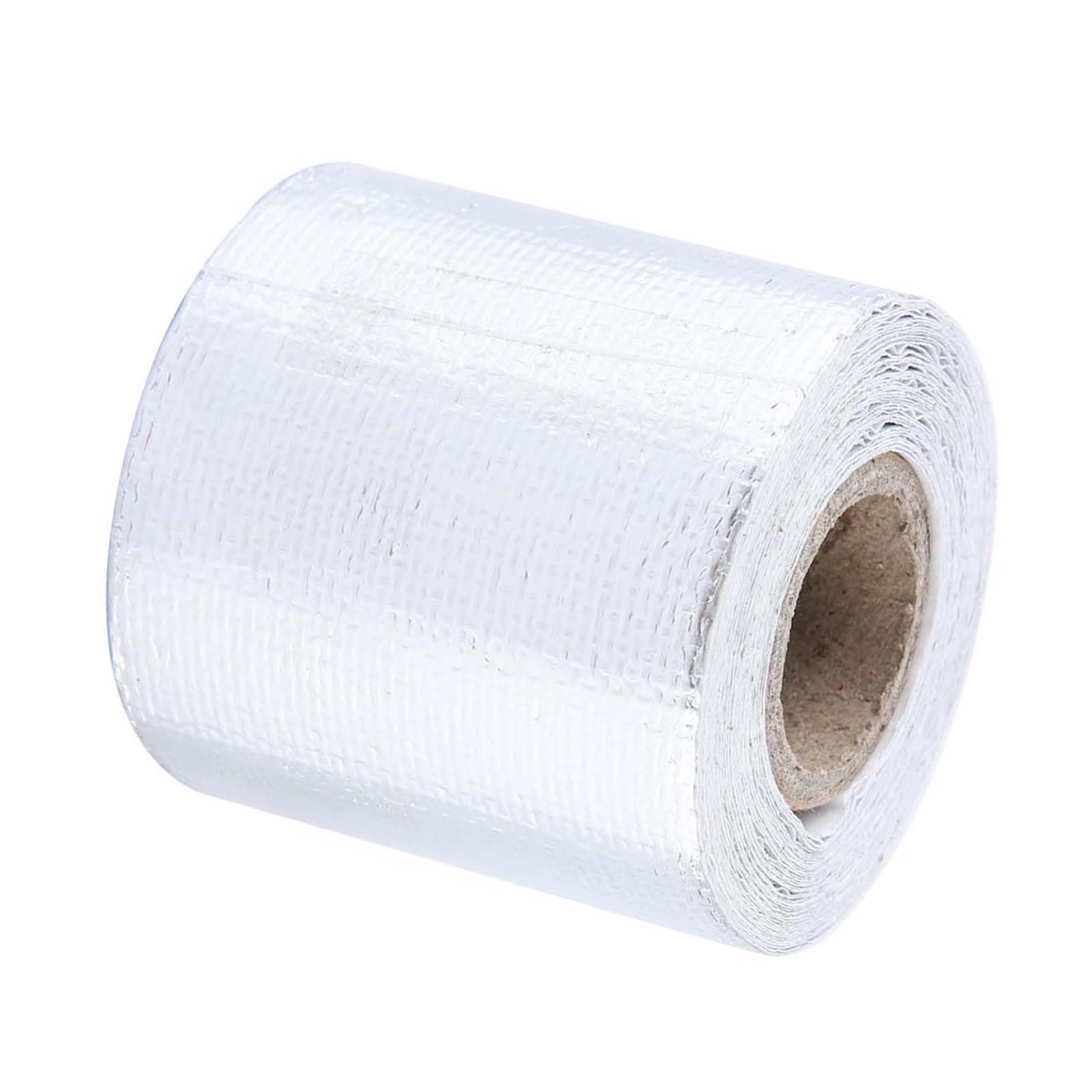 Ejoyous Aluminiowa taśma klejąca, odporna na wysokie temperatury taśma klejąca do silnika samochodu, folia odblaskowa, do izolacji i uszczelniania kanałów, 5 m x 50 mm (srebrna, 5 m x 5 cm)