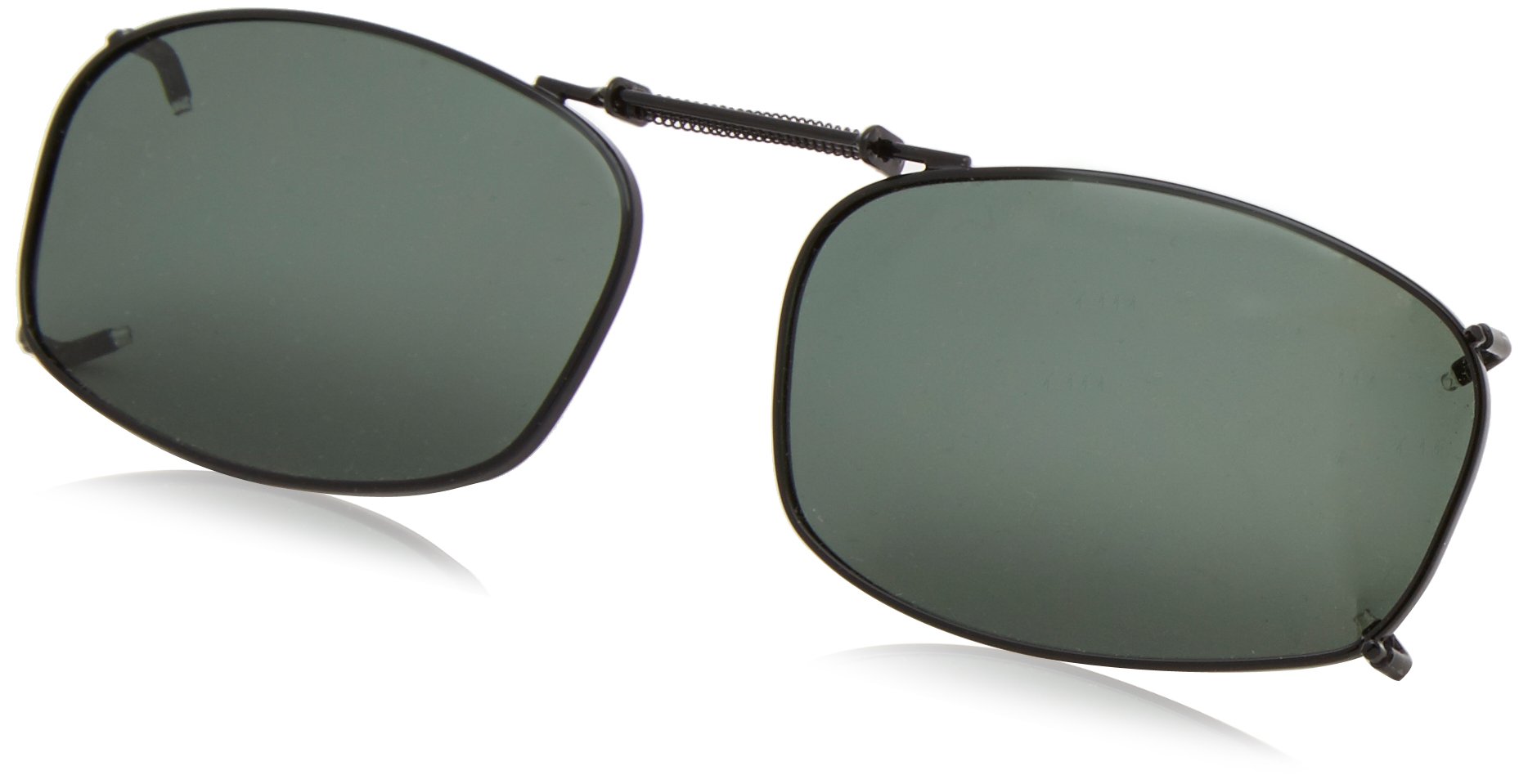 Solar Shield Clipon Rectangular 5 50 Polarized Sunglasses