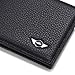 MINI Cooper Bifold Money Clip Wallet with 6 Credit Card Slots - Genuine Leather