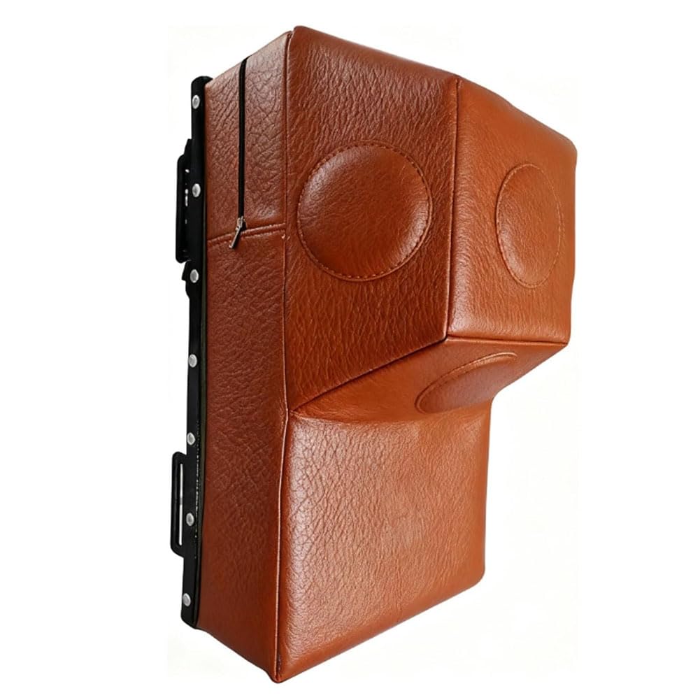 Boxwand, Boxtraining Boxen Sport Box Trainingsgeräte Boxsack tür Boxtraining für Zuhause Brown 70 * 40 * 30cm