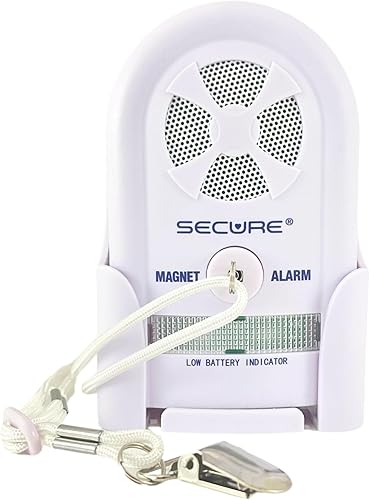 Miniatura 6 de Secure Safety Solutions Alarma magnética para silla y cama con cordón para adultos mayores, prevención de caídas para pacientes con demencia,