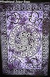 Tie Dye Om Mandala Wall Poster