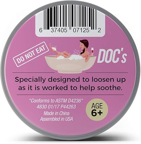 Miniatura 4 de Gears Out They Whine So I Wine Stress Putty - Diseño relajante de baño - Masilla de terapia novedosa para mamás y profesores - Rojo vino, juguete