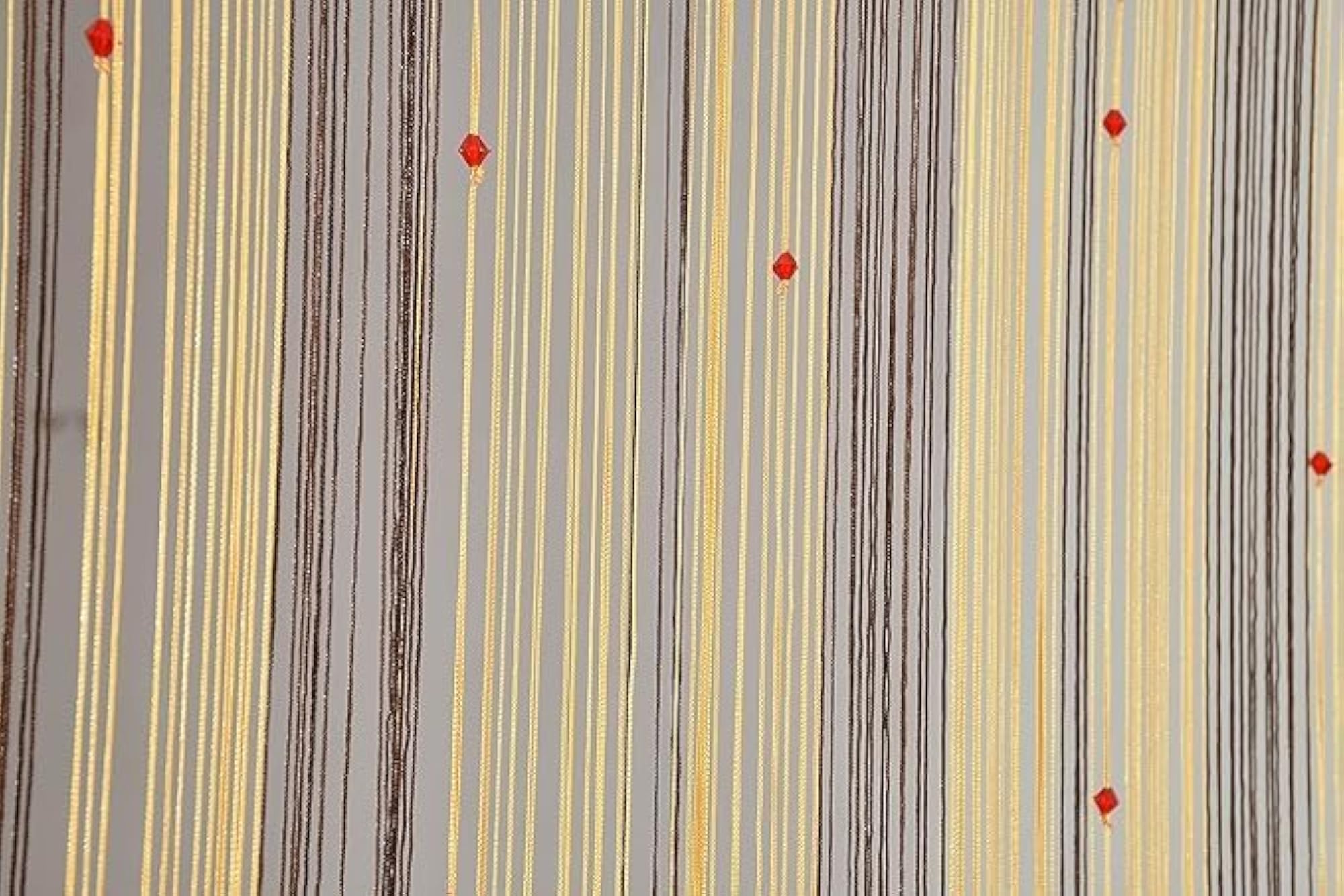 ATELIERIUM Multicolor String Threads Beads Hanging Torren Curtain