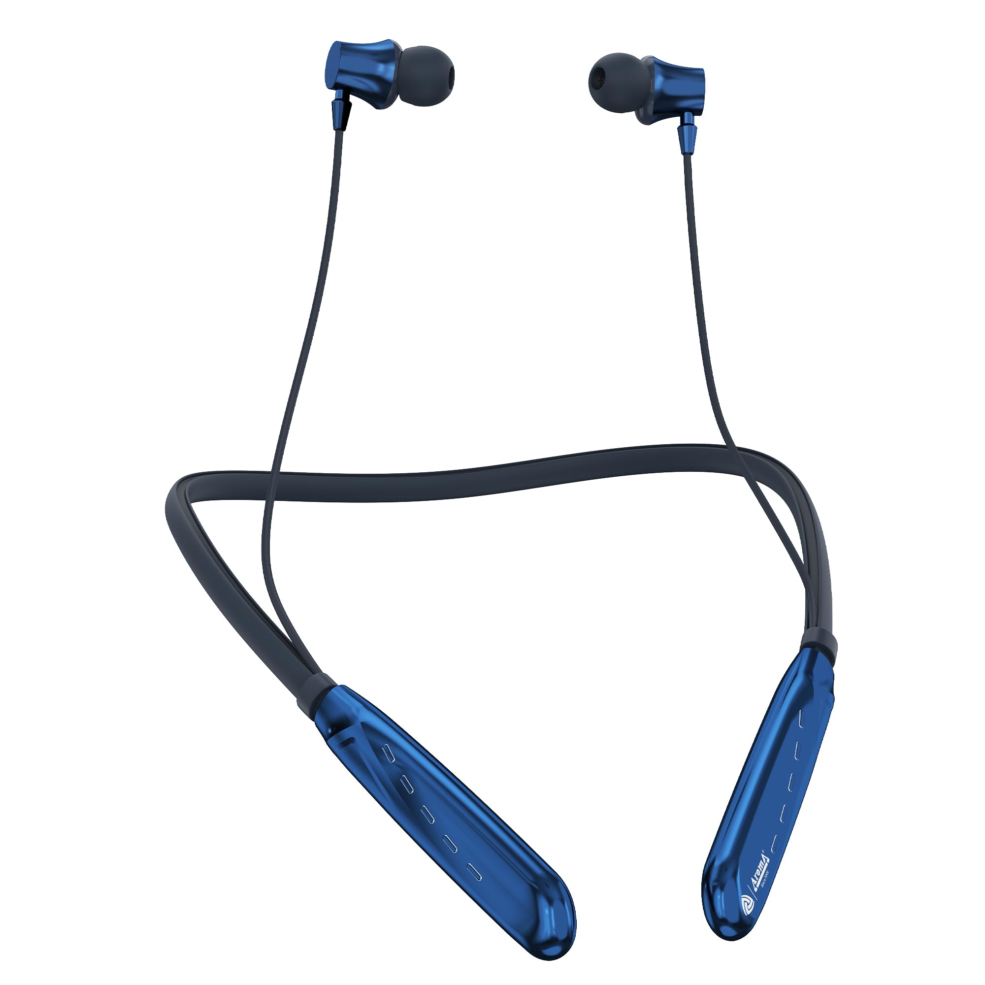 AROMA NB119 Tronix Upto 100 Hr Playtime*,ENC,Fast Charging,Dual Pairing Neckband Bluetooth-image-26