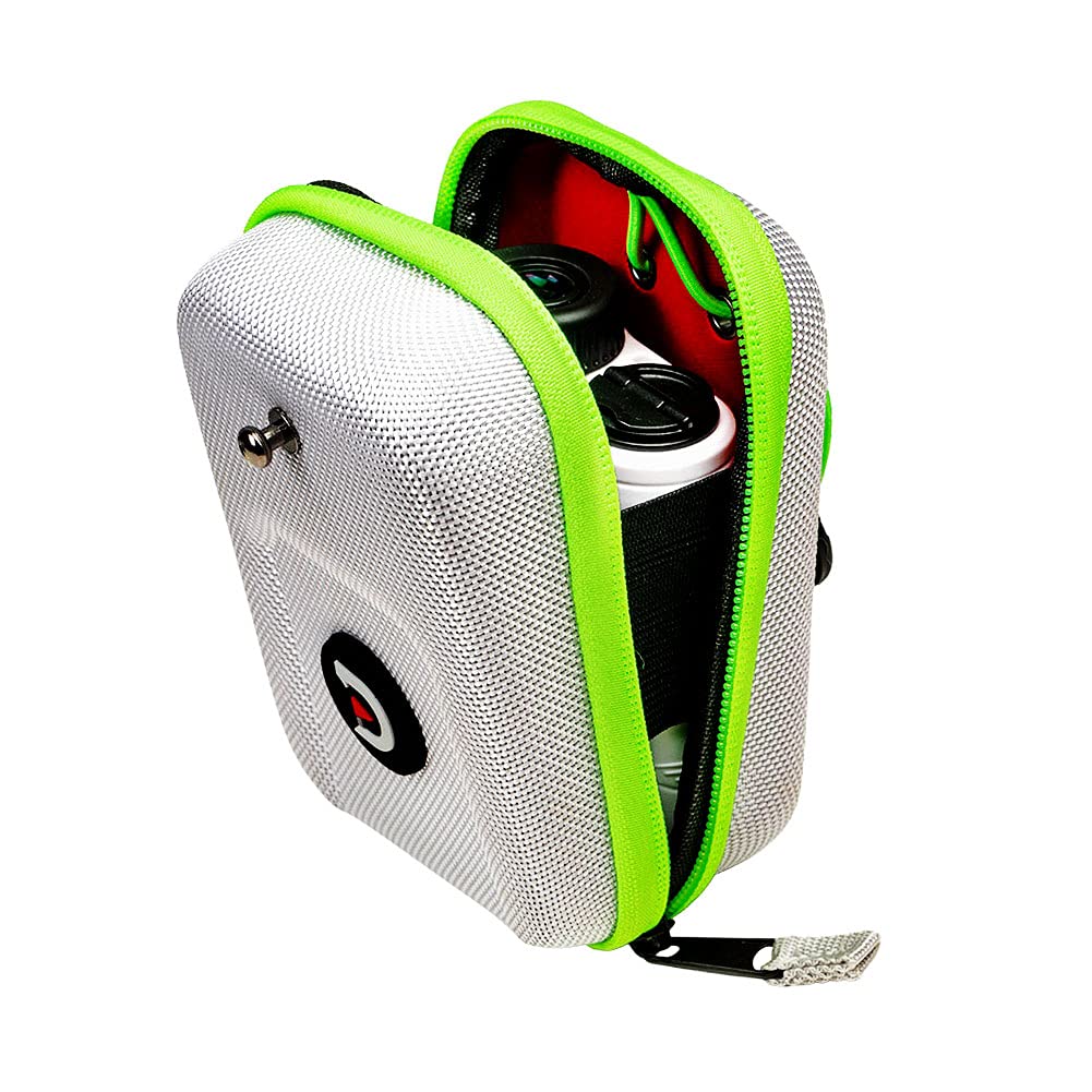 ACHIX Golf Rangefinder Hard Shell Case for Bushnell Callaway, Universal Range Finder Carry Bag with Carabiner Belt Clip for Most Brands Rangefinders