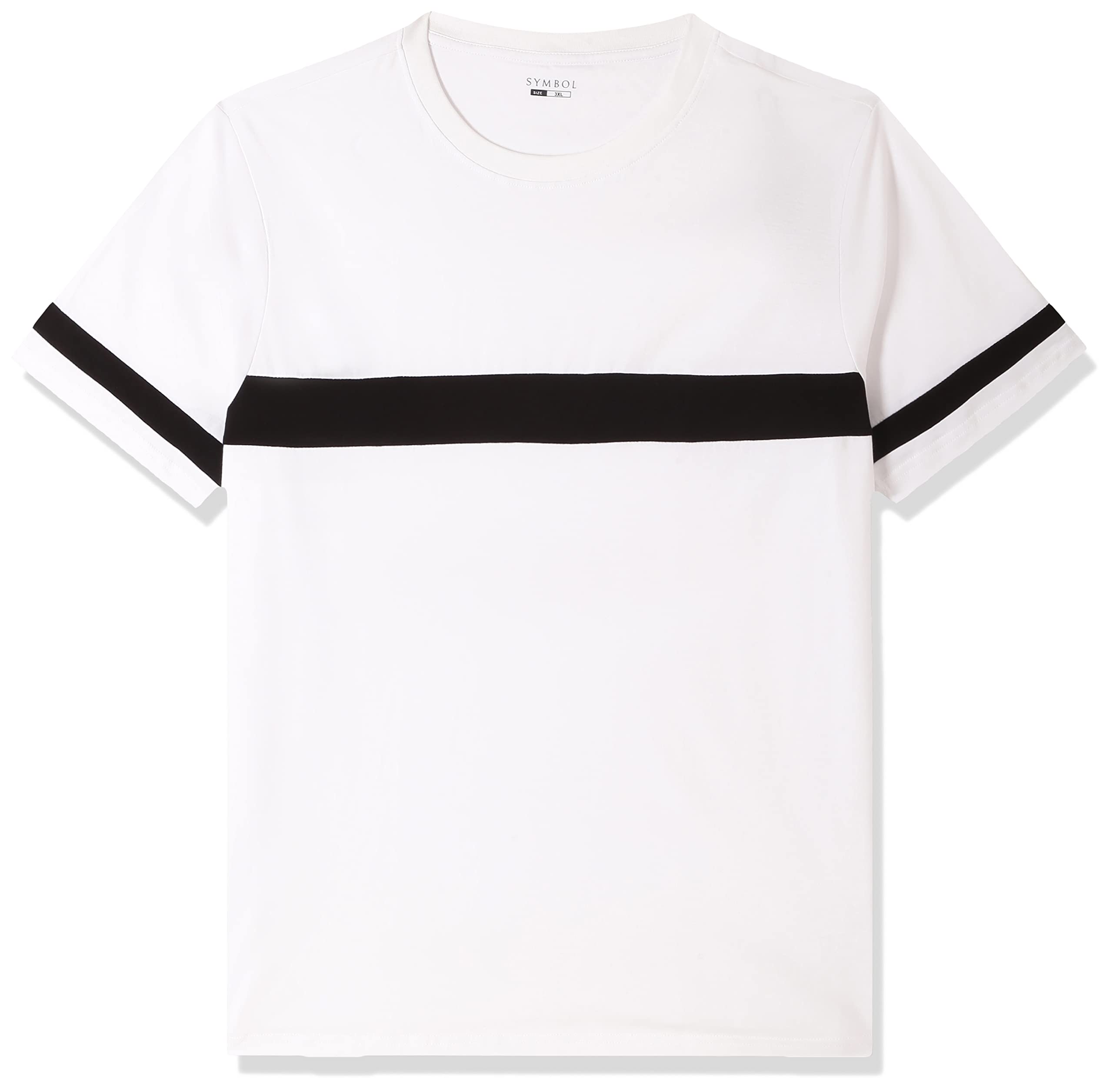 Amazon Brand - SymbolMen's Solid Regular Fit T-Shirt