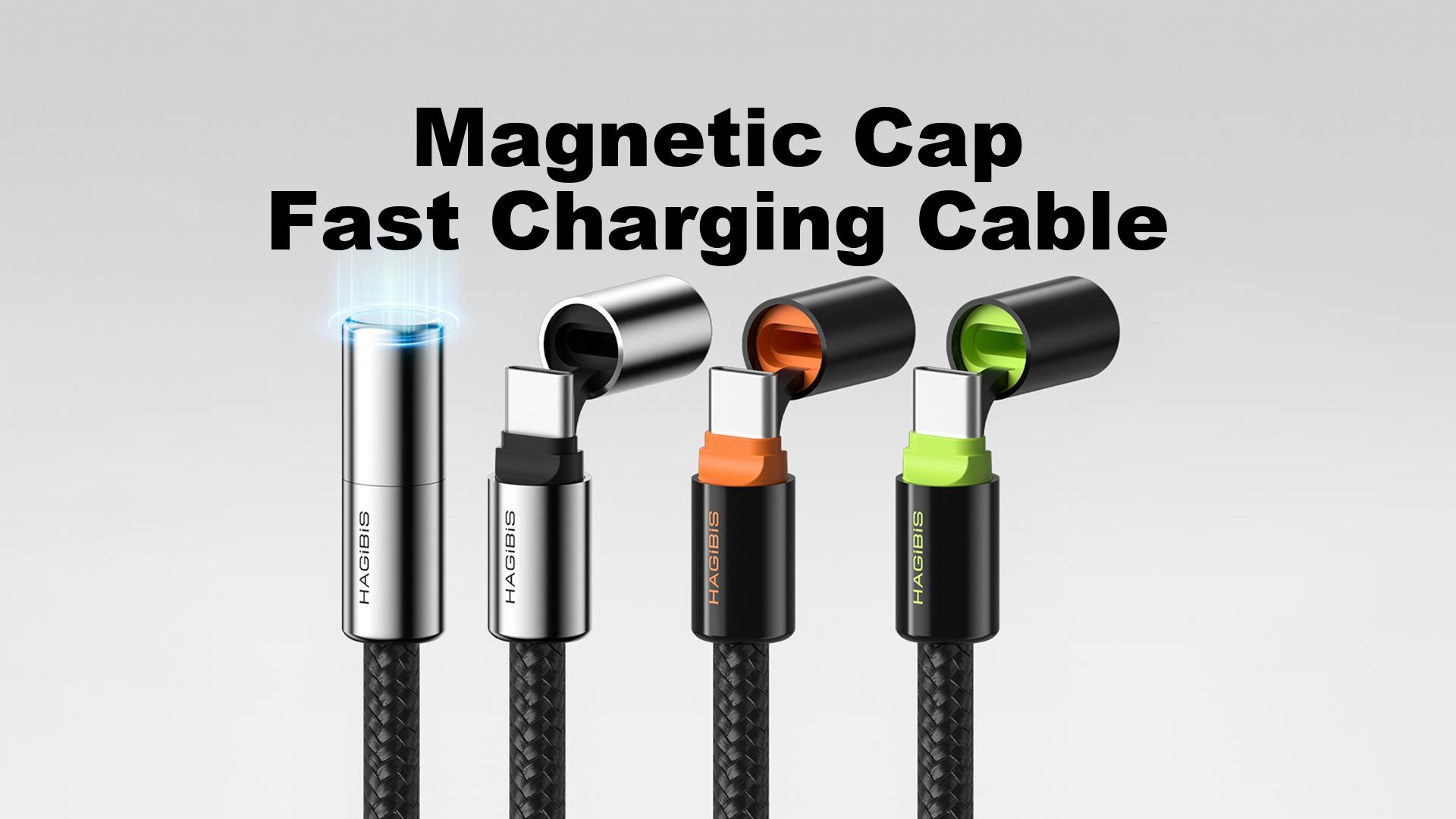 Amazon.com: Hagibis USB C Cable with Magnetic Protective Cap, 240W