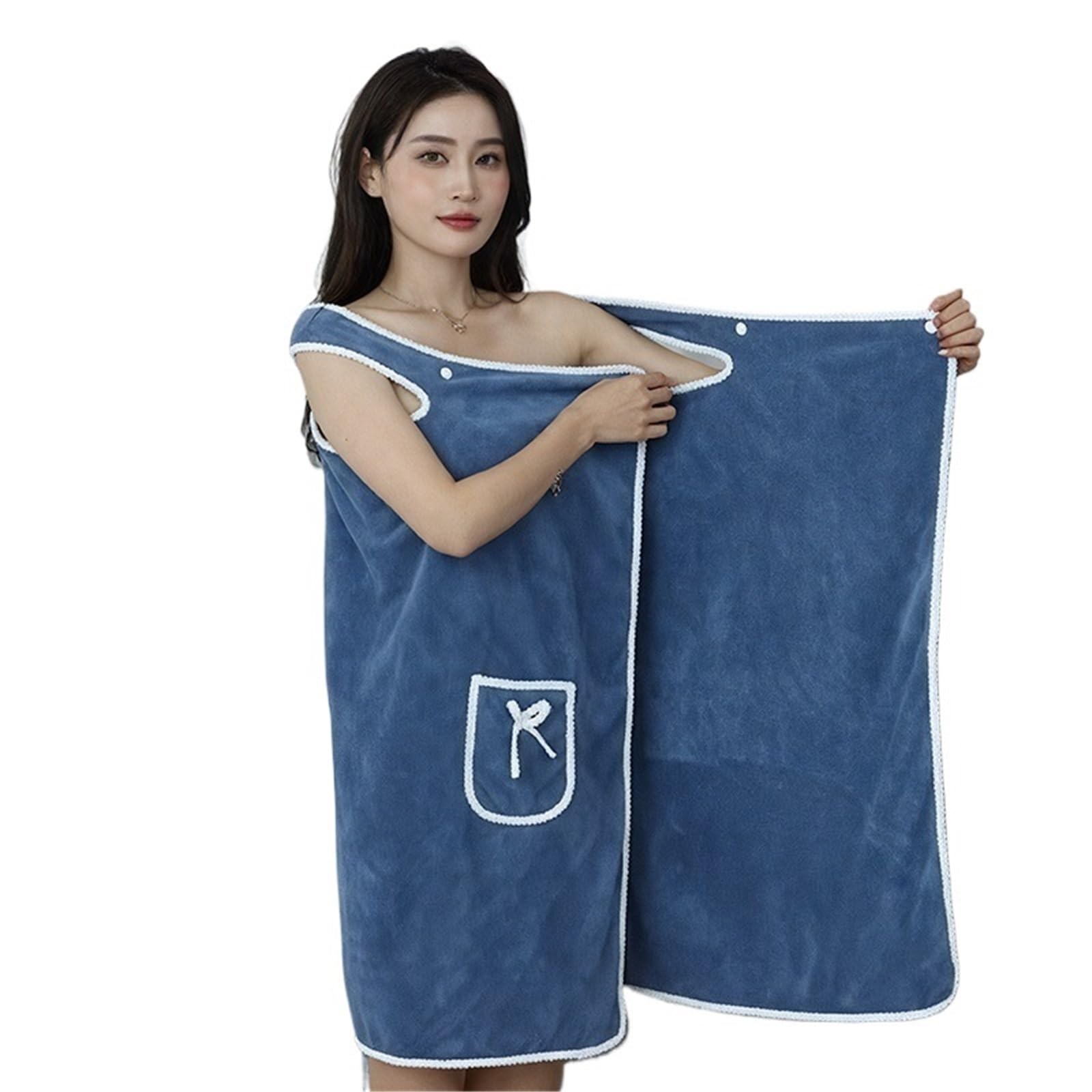 Serviette de Bain Serviettes de Bain for Femmes, Peignoirs de Plage à séchage Rapide, vêtements de Toilette, Peignoir de Douche(Style5,80x135cm)