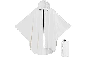 Heavy Duty Rain Poncho for Men and Women: Waterproof, Lightweight, and Essential for Outdoor Adventures