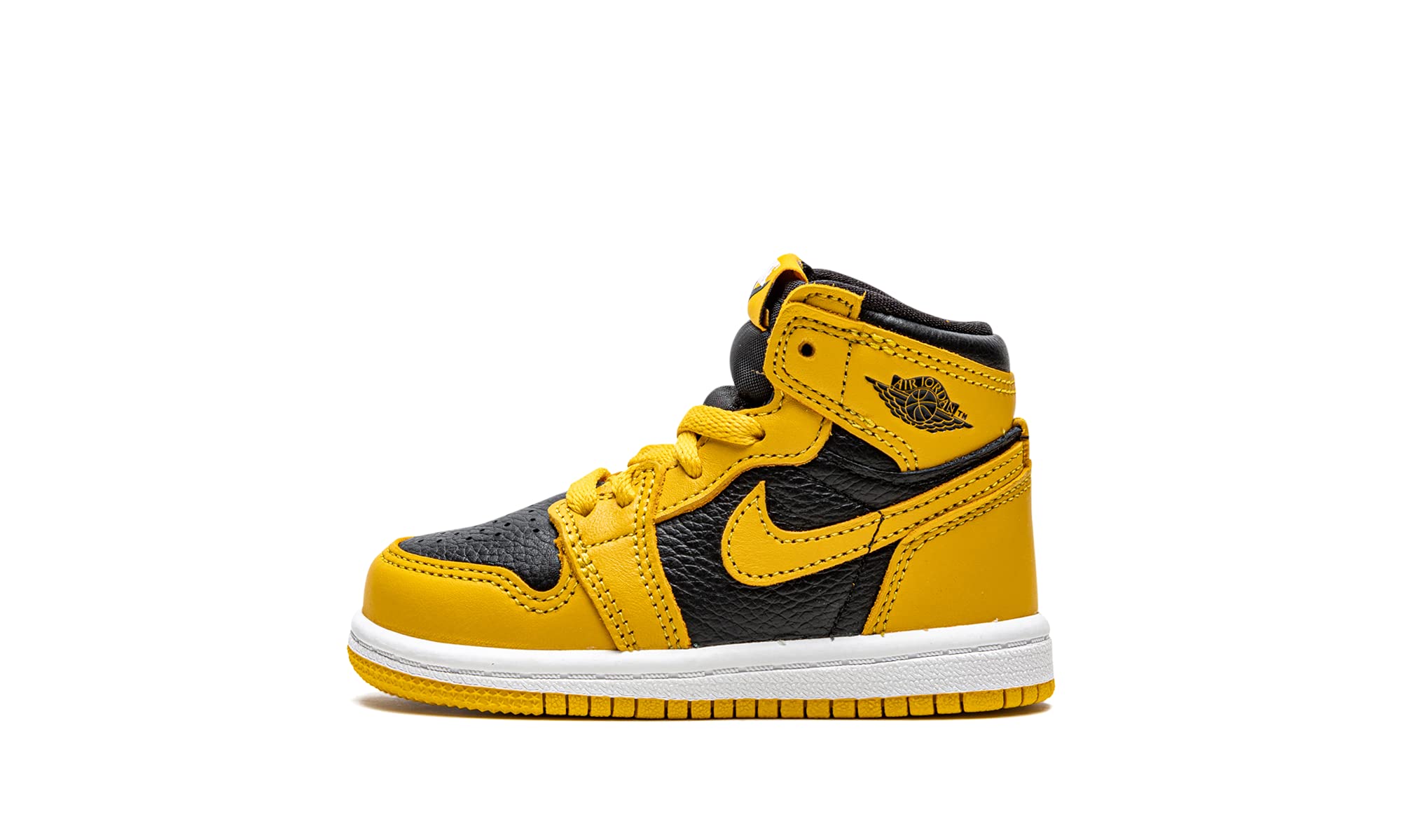 Nike Toddler Air Jordan 1 Retro High OG Td Pollen, Pollen/Black/White, 4C