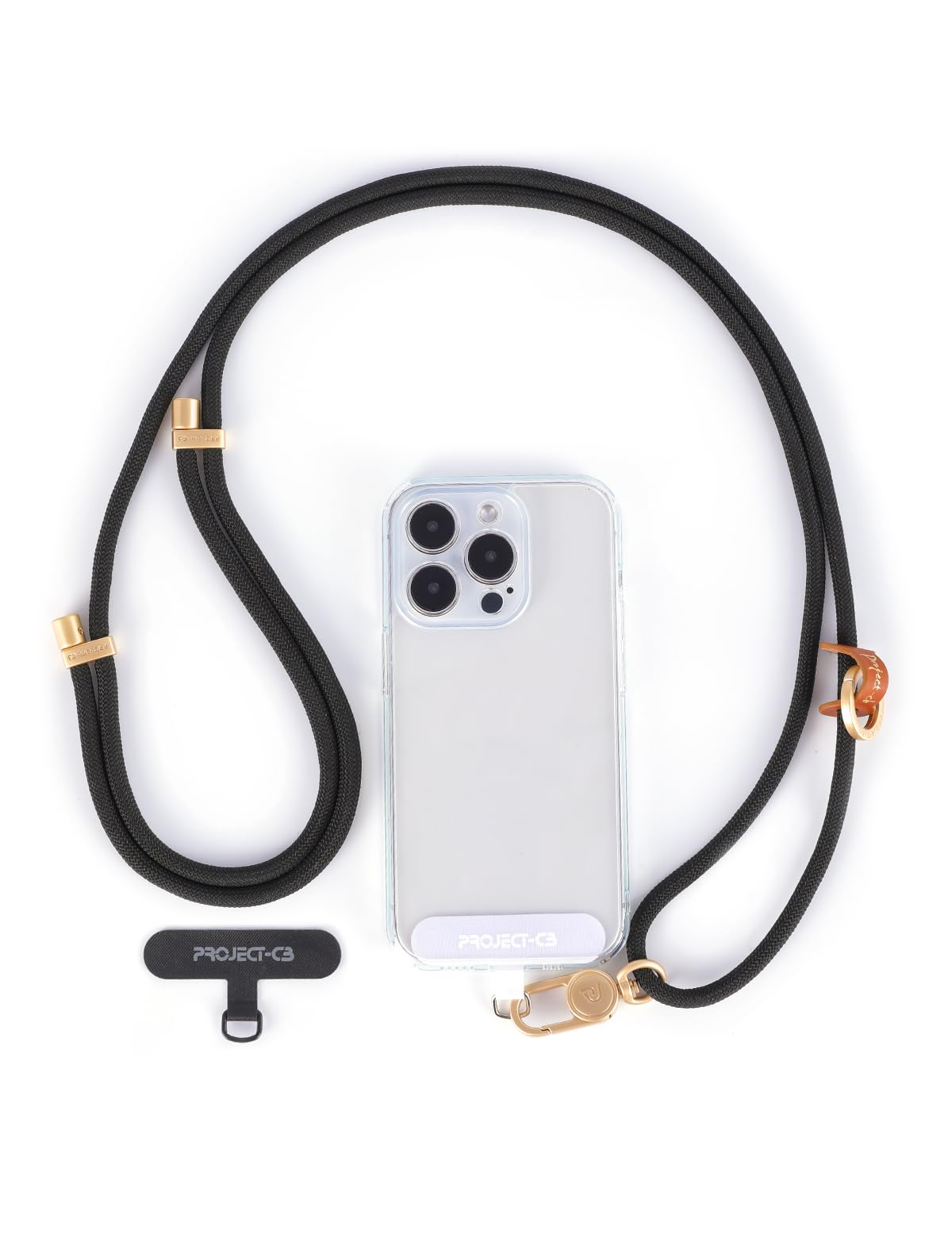 project-cb Cell Phone Lanyard 1,Tether Tab 2,Adjustable Crossbody Strap,Lanyards for Around the Neck,Rope Strap
