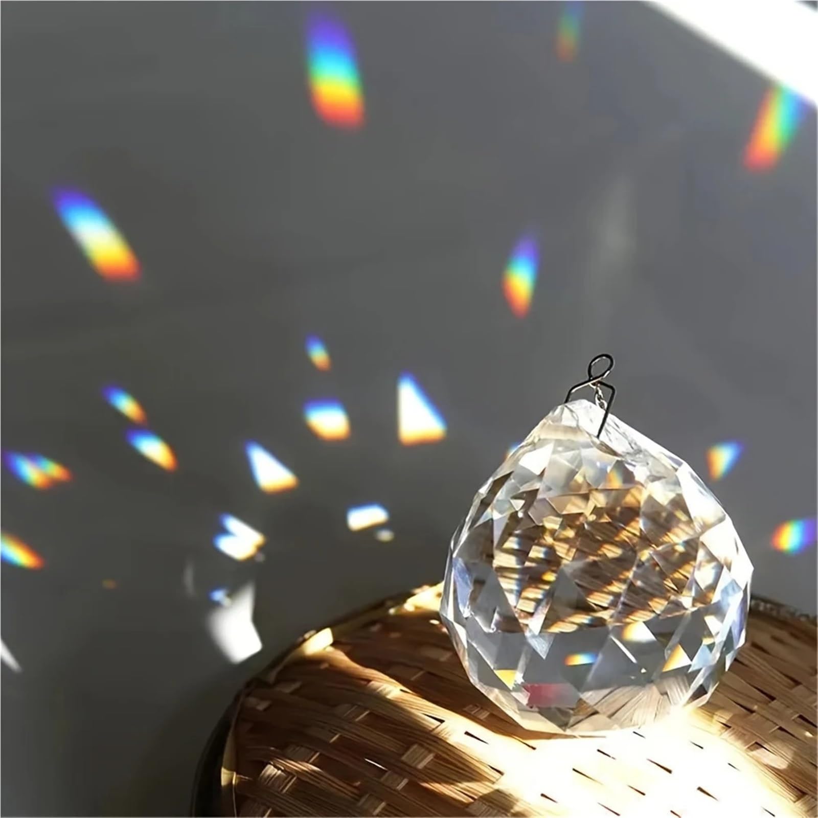 20 Pcs Klar Kristall Lampe Ball Prism Regenbogen Sun Catcher Hochzeit Decor Hause Party Dekoration Ornament für Dekoration(40mm)