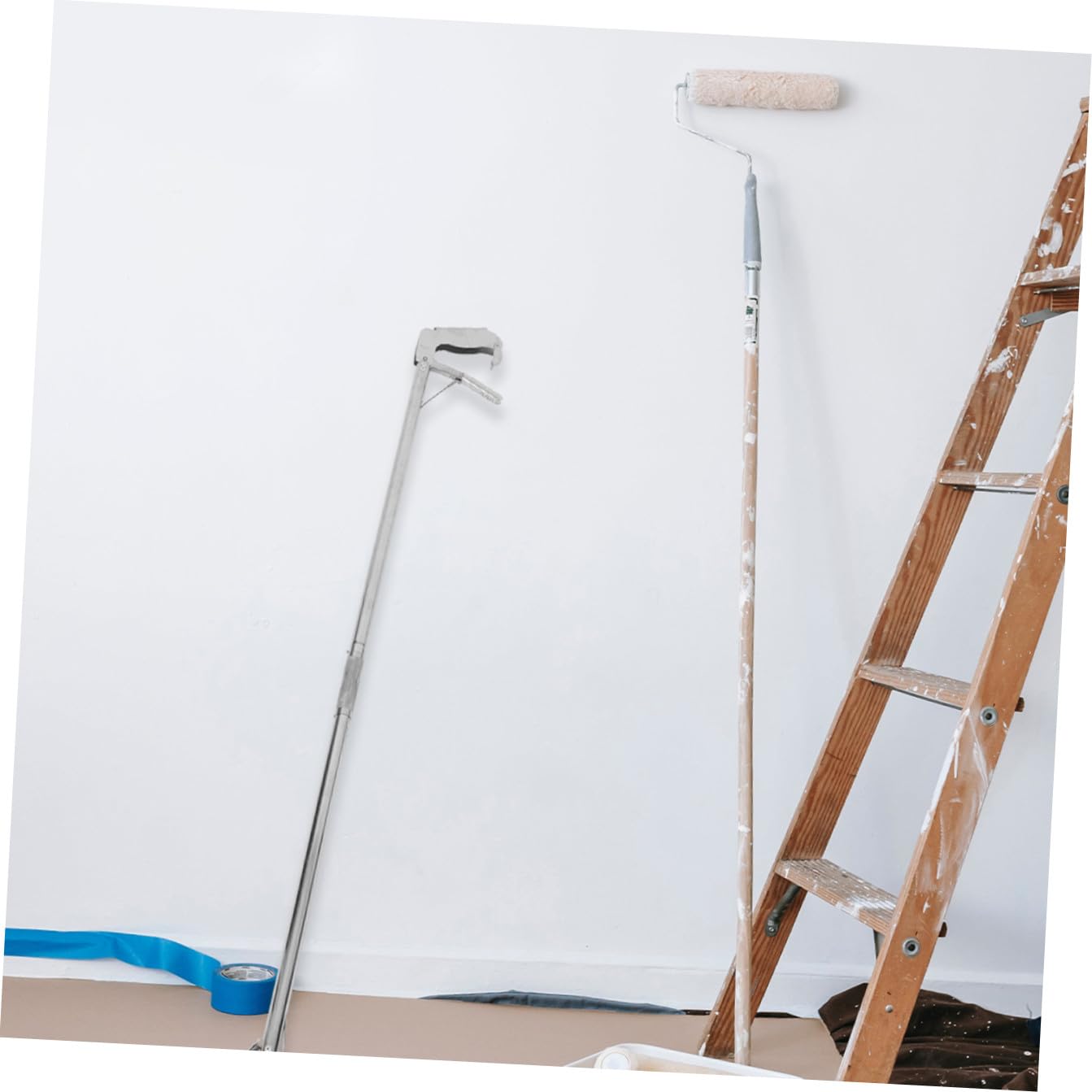 Herramienta Agarradora Plegable Inoxidable para Ancianos Pinza para Objetos Casa y Diaria