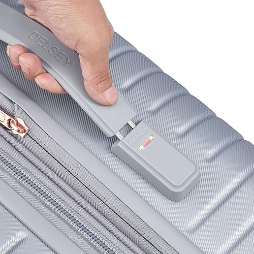 Miniatura 8 de DELSEY Paris Cruise 30 - Equipaje expandible con ruedas giratorias Platinado Cruise 30 Hardside - Equipaje expandible con ruedas giratorias