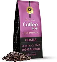 Coffee Mais │Café Super Especial em Grãos - Geisha │100% Arábica │ Torra Média │250g