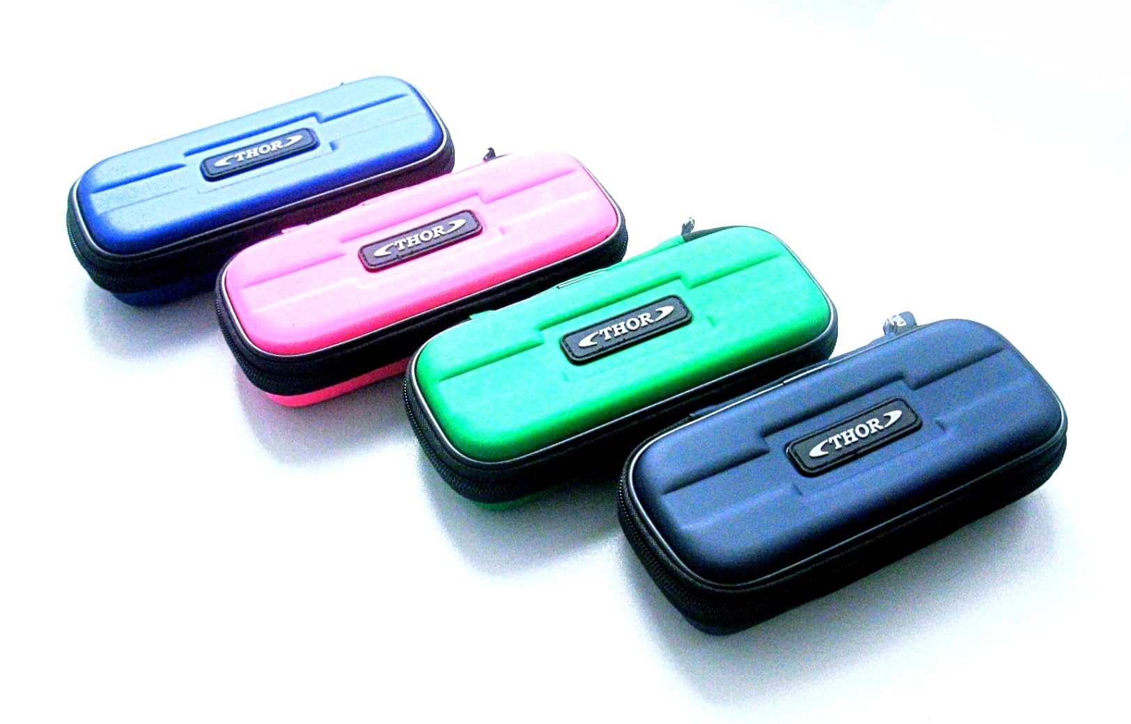T-Wally Mesh 3 – Twój portfel w kolorze Queens-Pink, Forrest-Green, Steel-Blue lub Night-Blue. Etui na rzutki, portfel na rzutki, etui na rzutki, etui na rzutki, Queens Pink, darta torba