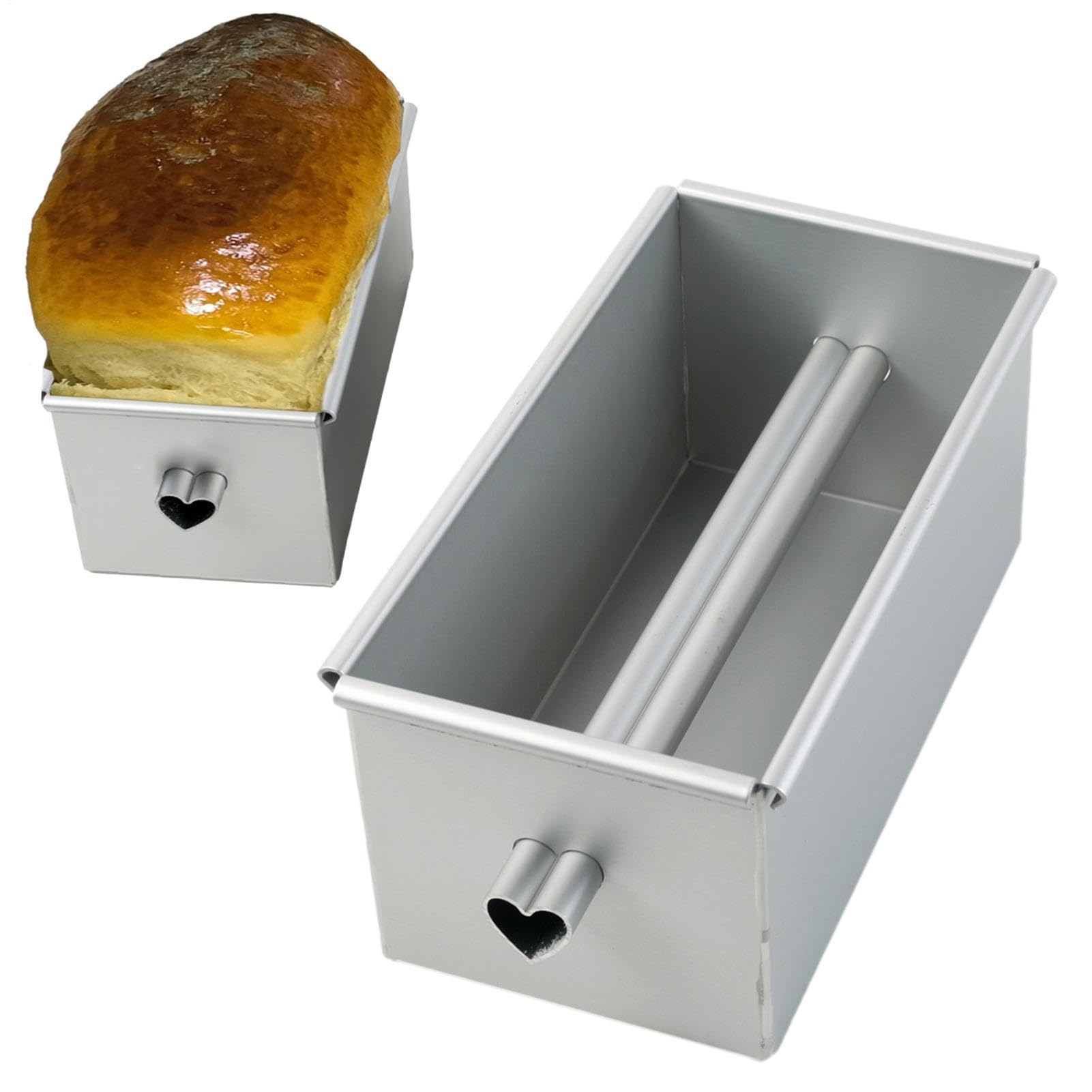 Moule à gâteau en forme de cœur en aluminium avec fond amovible