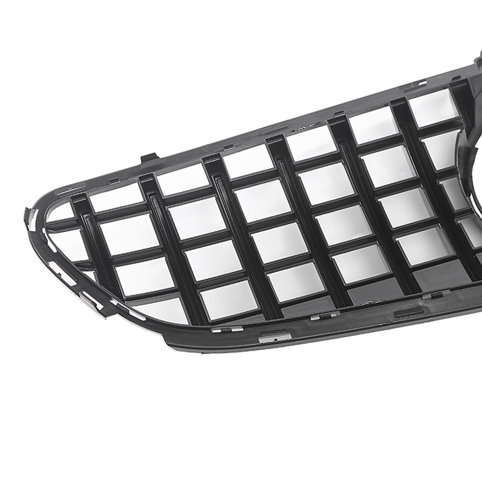 Osłona grilla przedniego samochodu do Mercedes Benz CLS 63 C218 W218 2015-2018 czarny srebrny