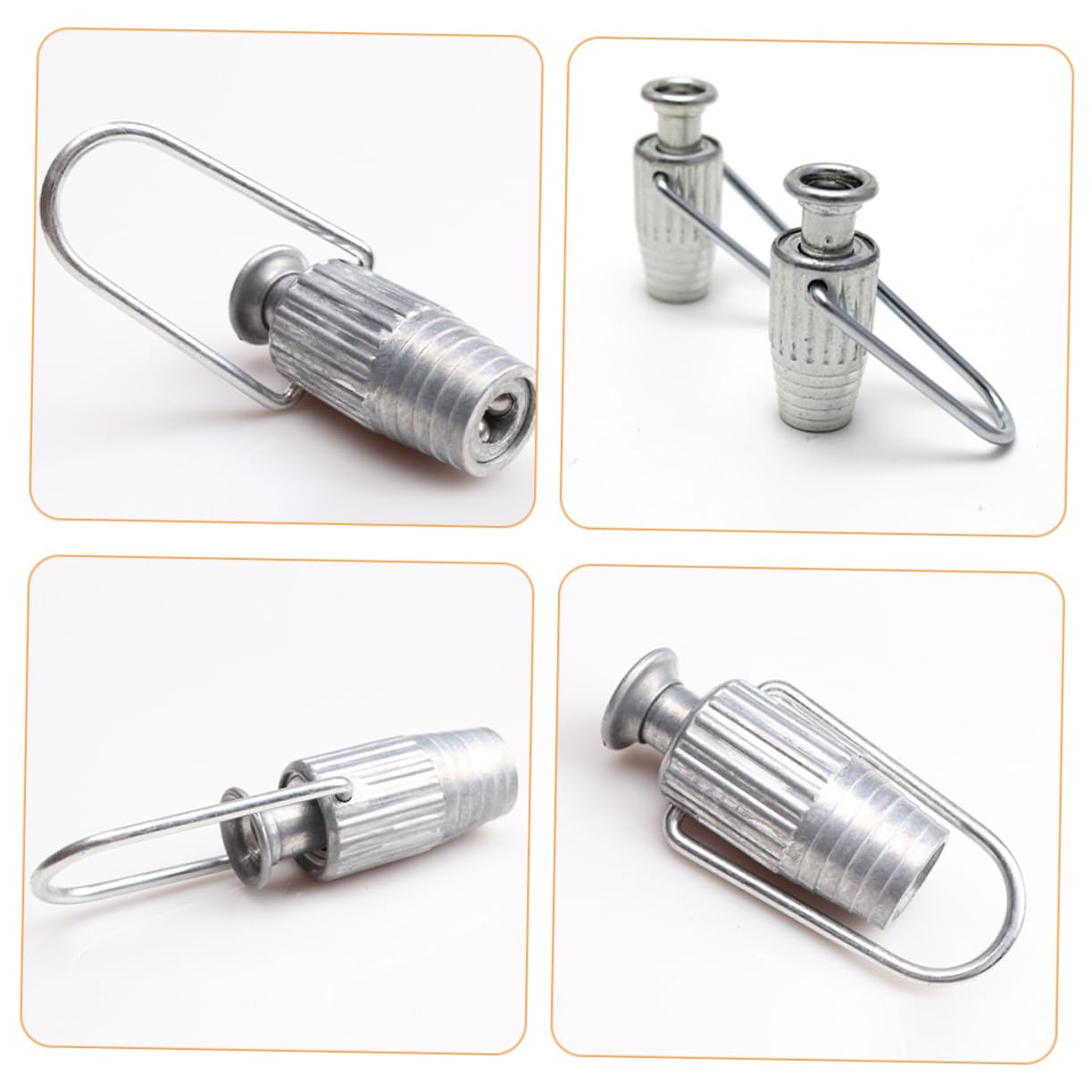 Tensor Piezas Plata 3 de Aluminio Tendedero para Cuerdas