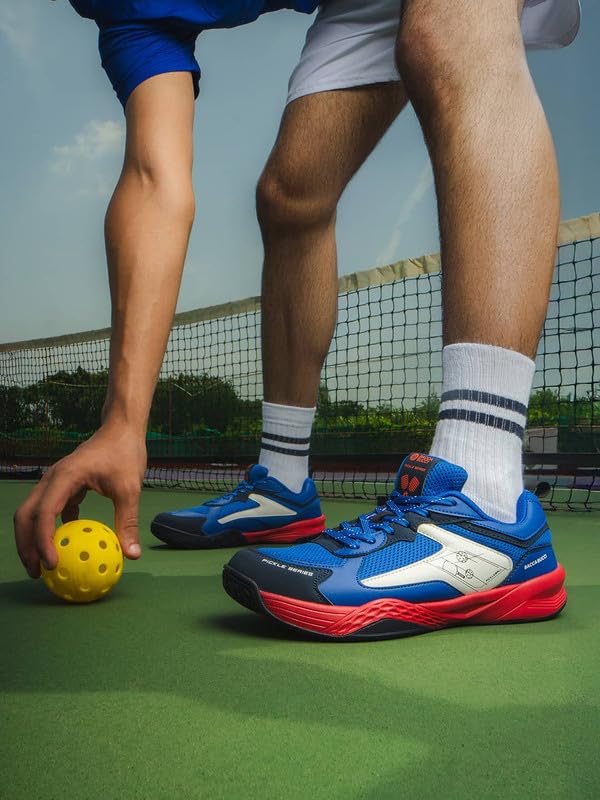 Image of Bacca Bucci Pickle Series Court Sneakers with Ortholite Eco Insoles Serve Style & Smash Comfort-India's First Co-Branded Pickleball Sneakers