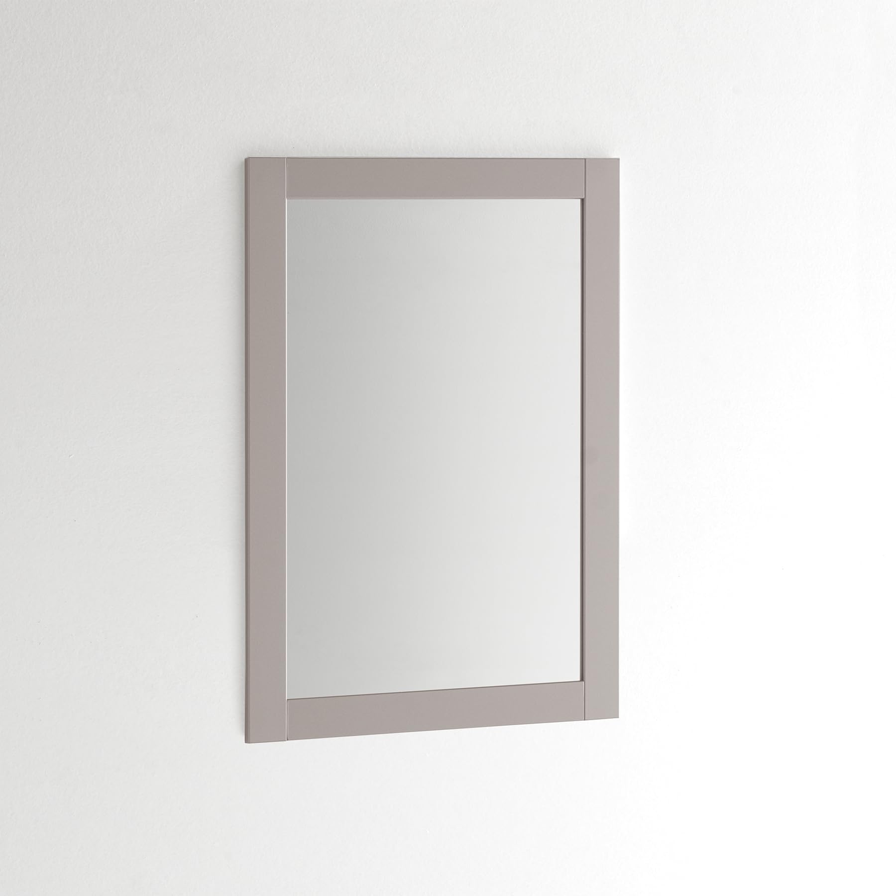 ARHome Specchiera Parete, Smart, 70 x 50, Cashmere, Specchio Parete Muro, Made in Italy