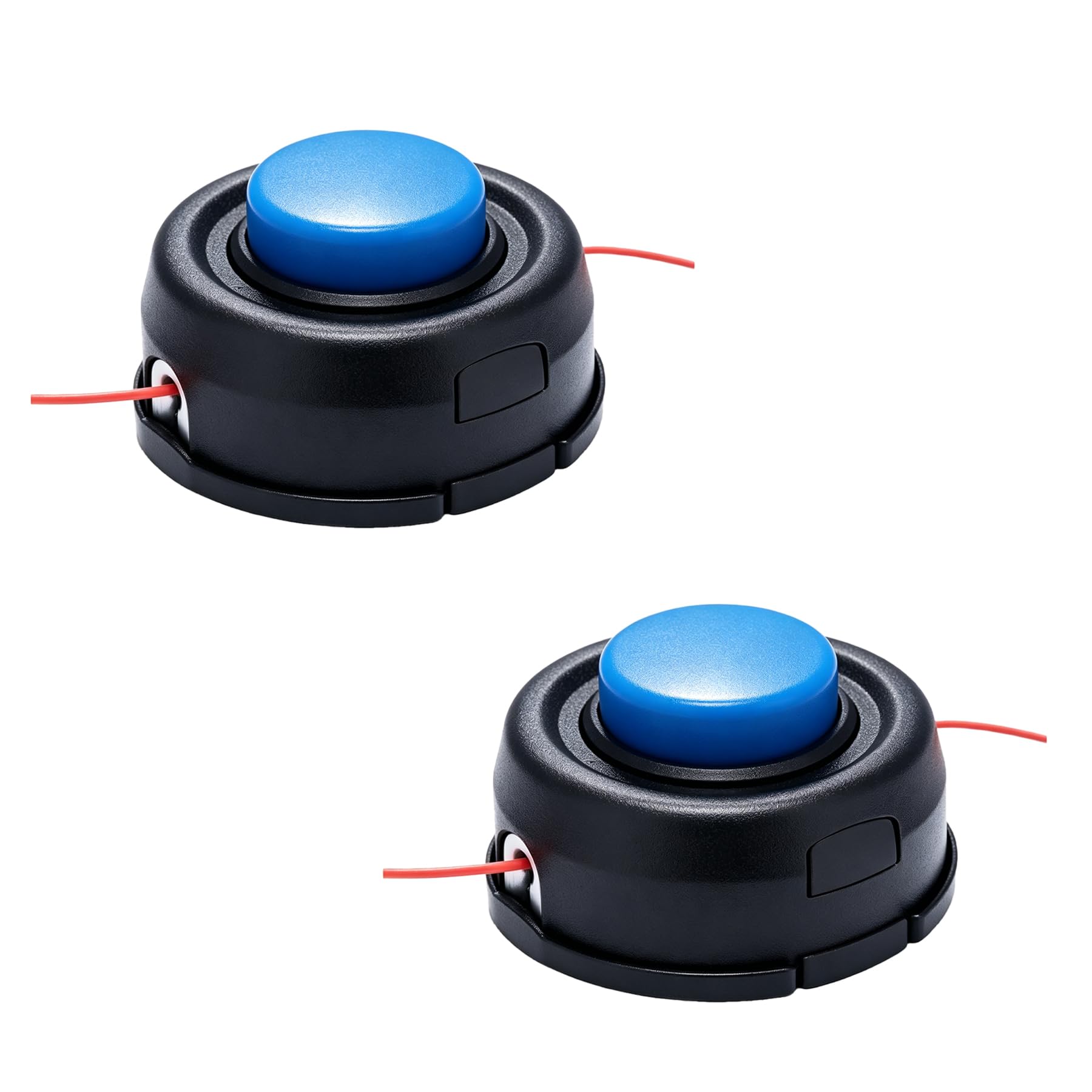 Paquete de 2 cabezales de recortadora T35 de repuesto para Husqvarna 537388101, se adapta a 224L 223L 324L 123L 322L 225L 323L 325L 325LX 326L 326LX 322R 323R 343F 343R s, Pre-enrollado con Línea de