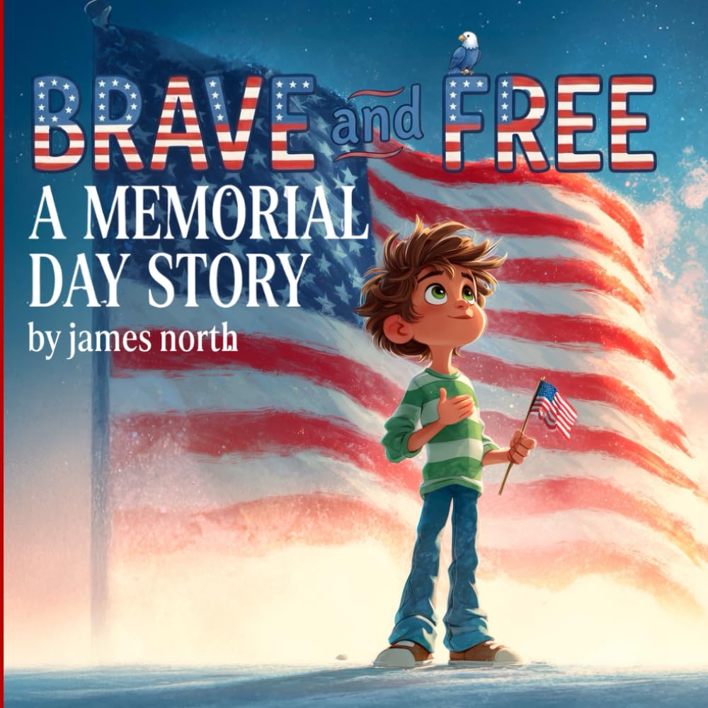 Brave and Free: A Memorial Day Story: A Patriotic Children’s Book About American Heroes, Flag Traditions, and the True Meaning of Freedom