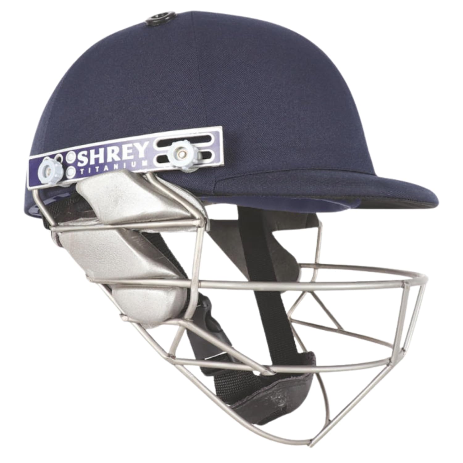 Shrey Pro Guard Titanium 2.0 Cricket Helmet, Navy - Large (60-63 CM) (B0D738LHN4) Amazon Price History, Amazon Price Tracker