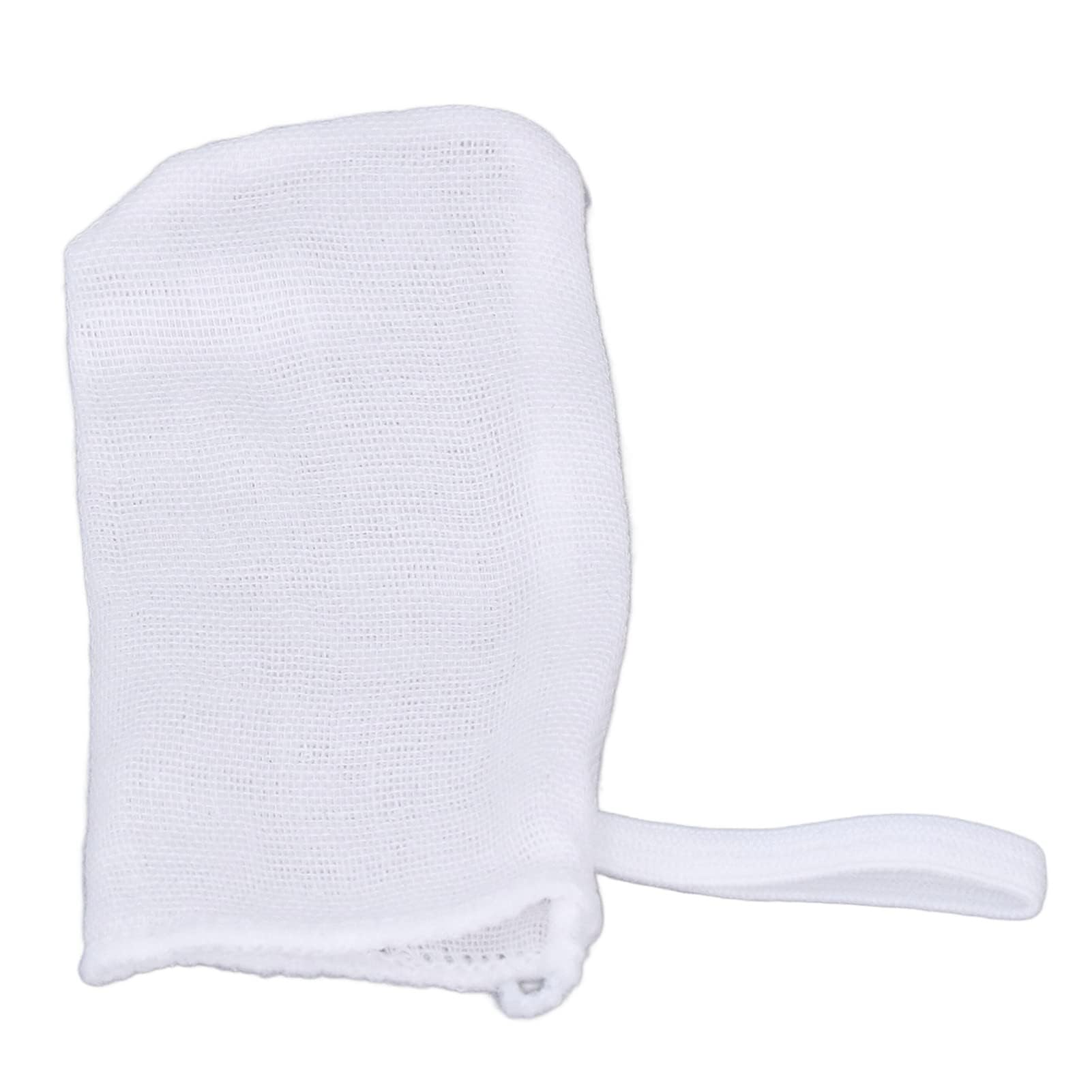 Spazzolino da dito per bambini, in cotone, 6 pezzi, spazzola da dito in garza, spazzola morbida per la pulizia della lingua dei bambini