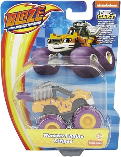 Blaze and The Monster Machines Monster Diecast Vehículo Rayas