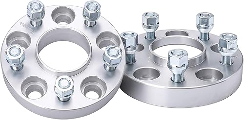 IRONTEK Adaptador espaciador de rueda de 1 pulgada para Nissan Infiniti 5x4.50.197x4.500in, 12x1.25 pernos 66.1 orificio para Nissan 370Z, 350Z,
