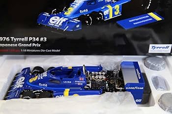 限定500台　TSM 1/43 タイレル P34 1976 スウェーデンGP ティレル P34 スウェーデンGP 1976 優勝車 #3 (ミニカー