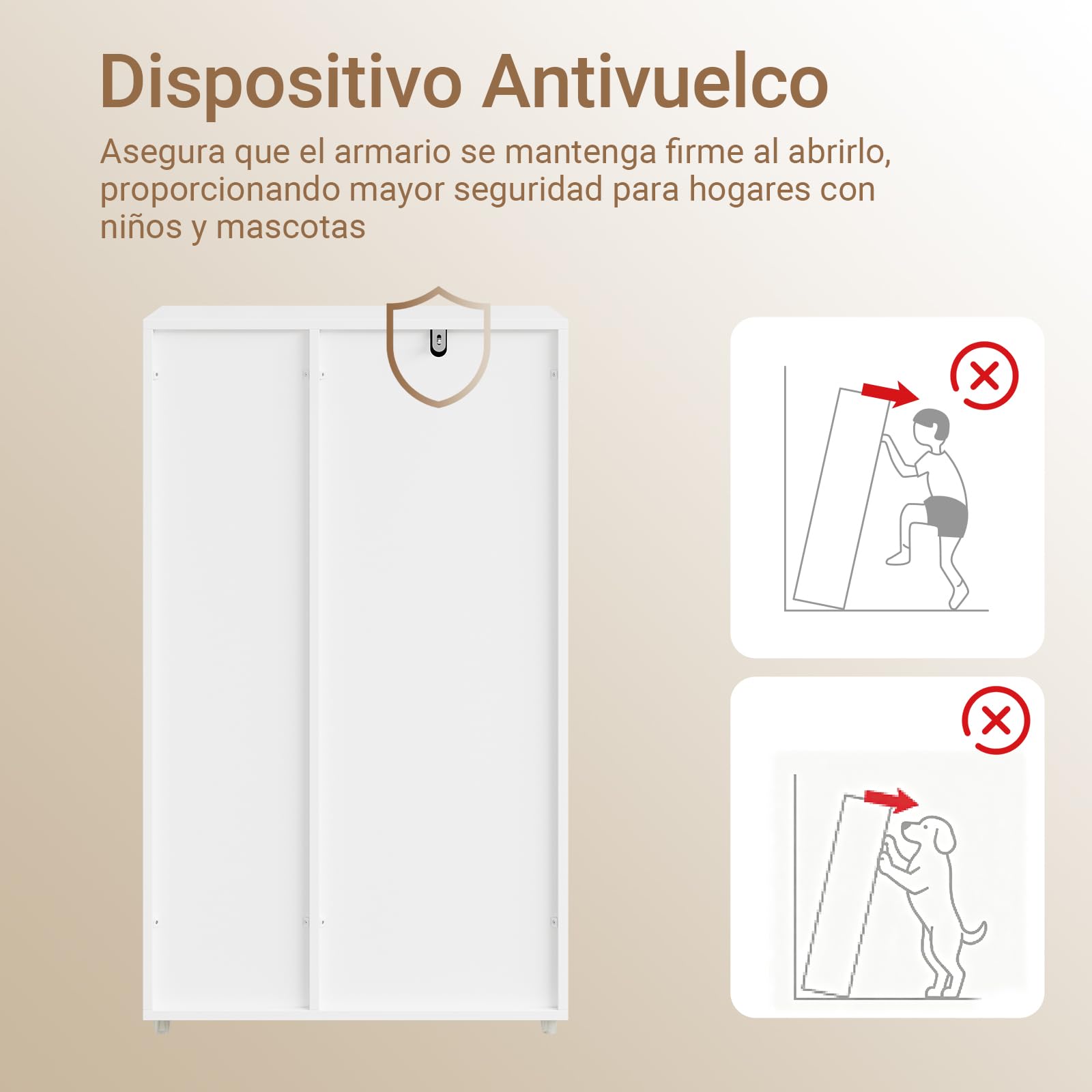 SoBuy Mueble Baño con Cesto Ropa Sucia 50x30x105 cm | Armario Baño Estrecho con 2 Cajones de Tela Mueble Ropa Sucia Ahorro de Espacio Armario Almacenaje Blanco BZR218-W